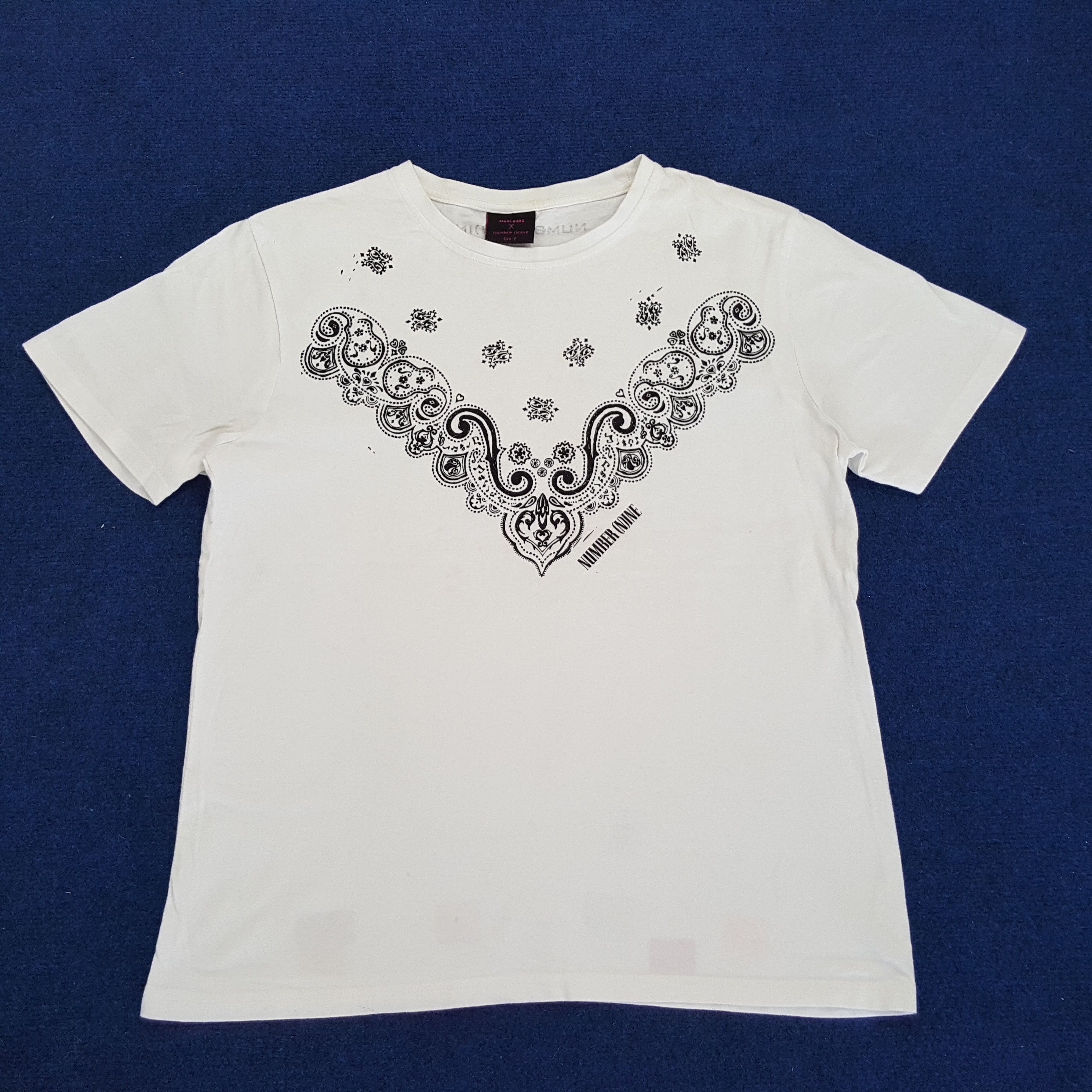 Marlboro × Number (N)ine × Vintage Vintage Marlboro x Number Nine Japanese Brand T-shirts Size US M / EU 48-50 / 2 - 1 Thumbnail