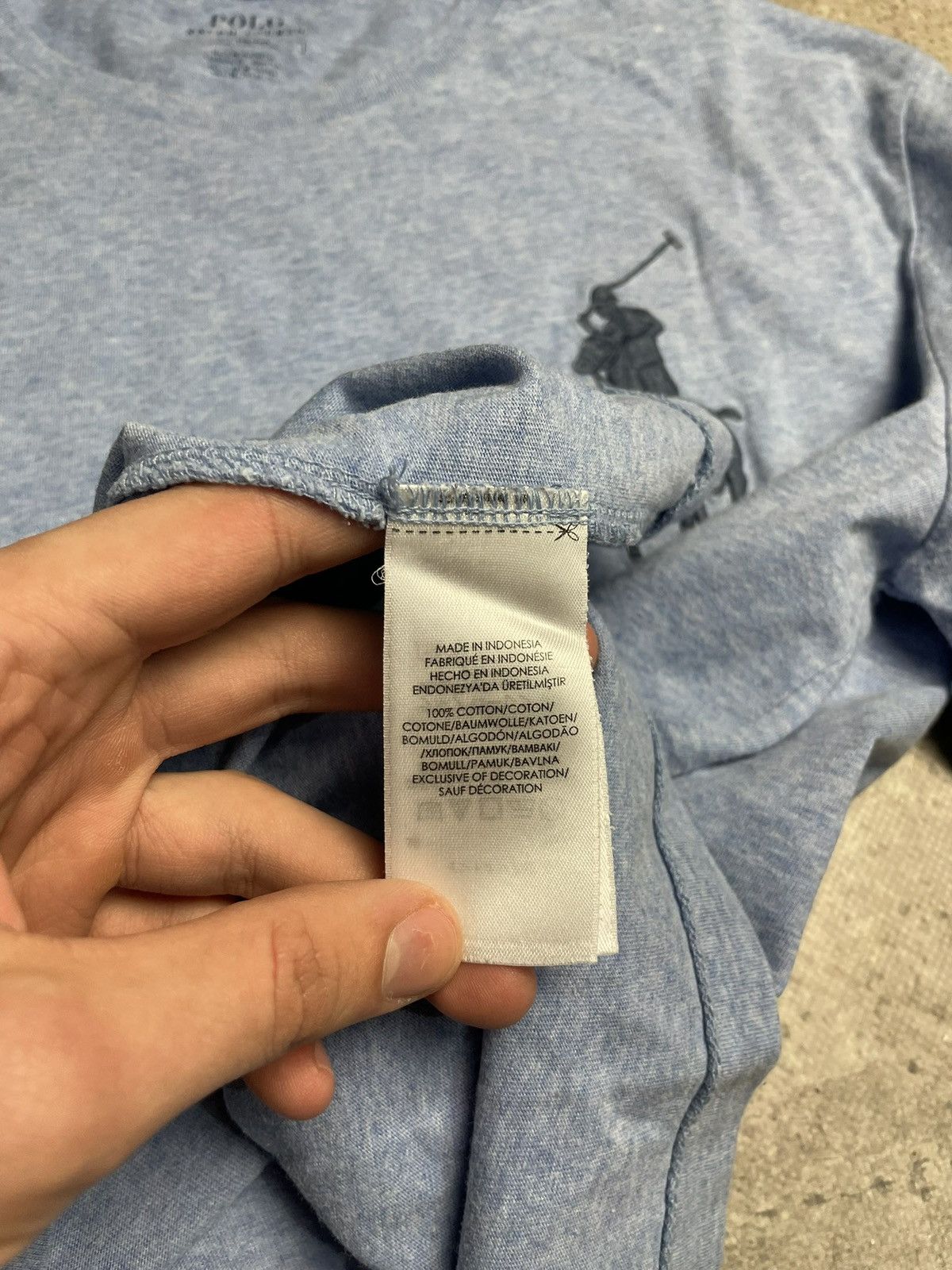 Polo Ralph Lauren Vintage Polo Ralph Lauren Number 3 Polo T-Shirt Size US M / EU 48-50 / 2 - 6 Thumbnail