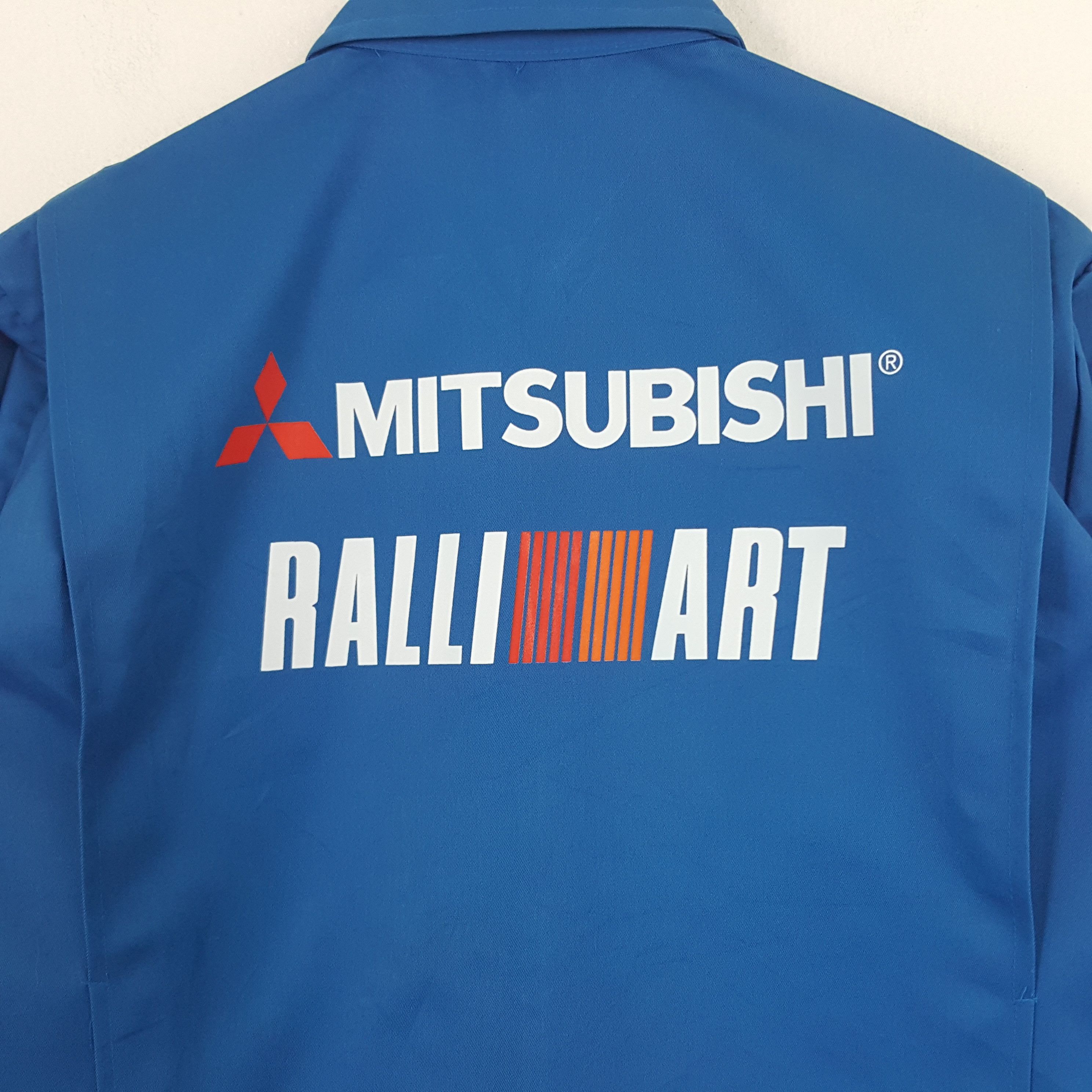 Japanese Brand × Vintage Vintage Mitsubishi Ralli Art Japanese Racing Jacket Size US S / EU 44-46 / 1 - 2 Thumbnail