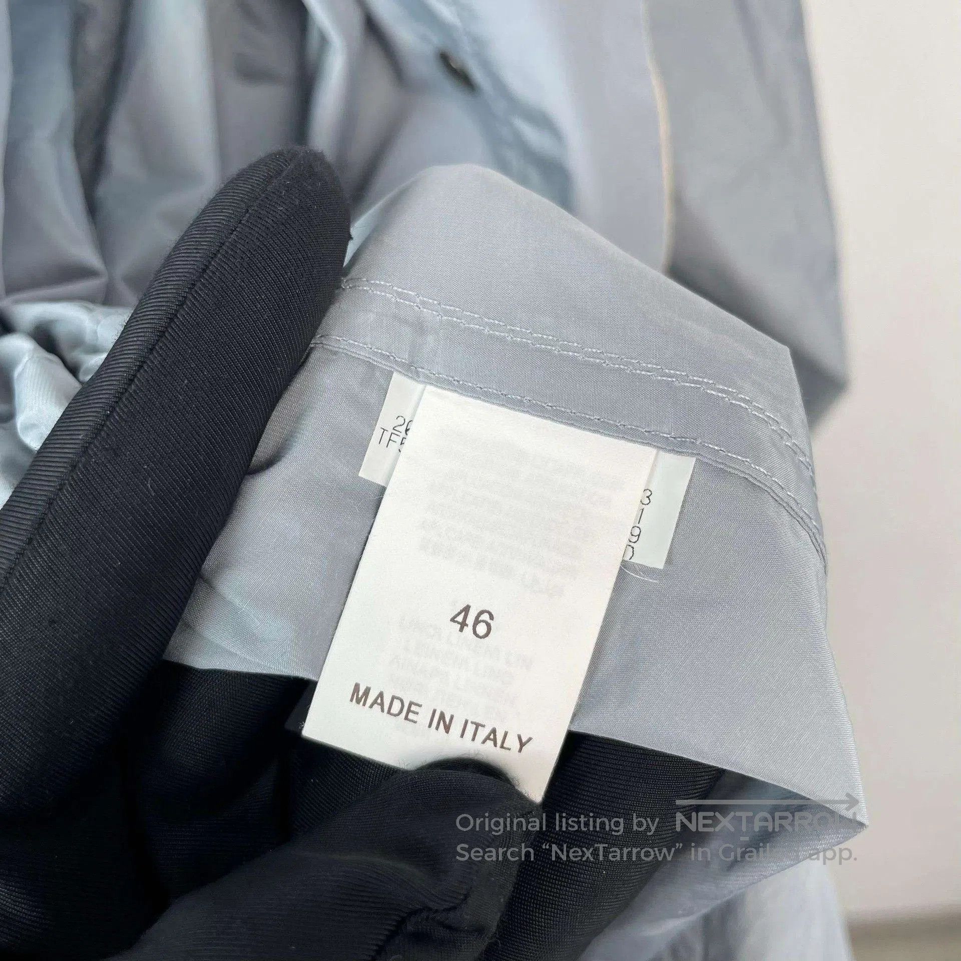 Brunello Cucinelli Brunello Cucinelli Light Blue Long Coat. Size M / US 6-8 / IT 42-44 - 7 Thumbnail