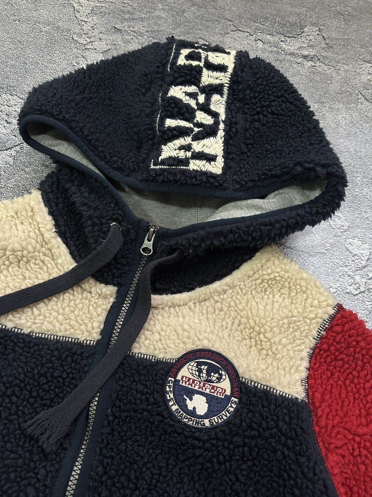 Napapijri Napapijri Teddy Fleece Zip Jacket Multicolor Size S Women’s Size S / US 4 / IT 40 - 2 Thumbnail
