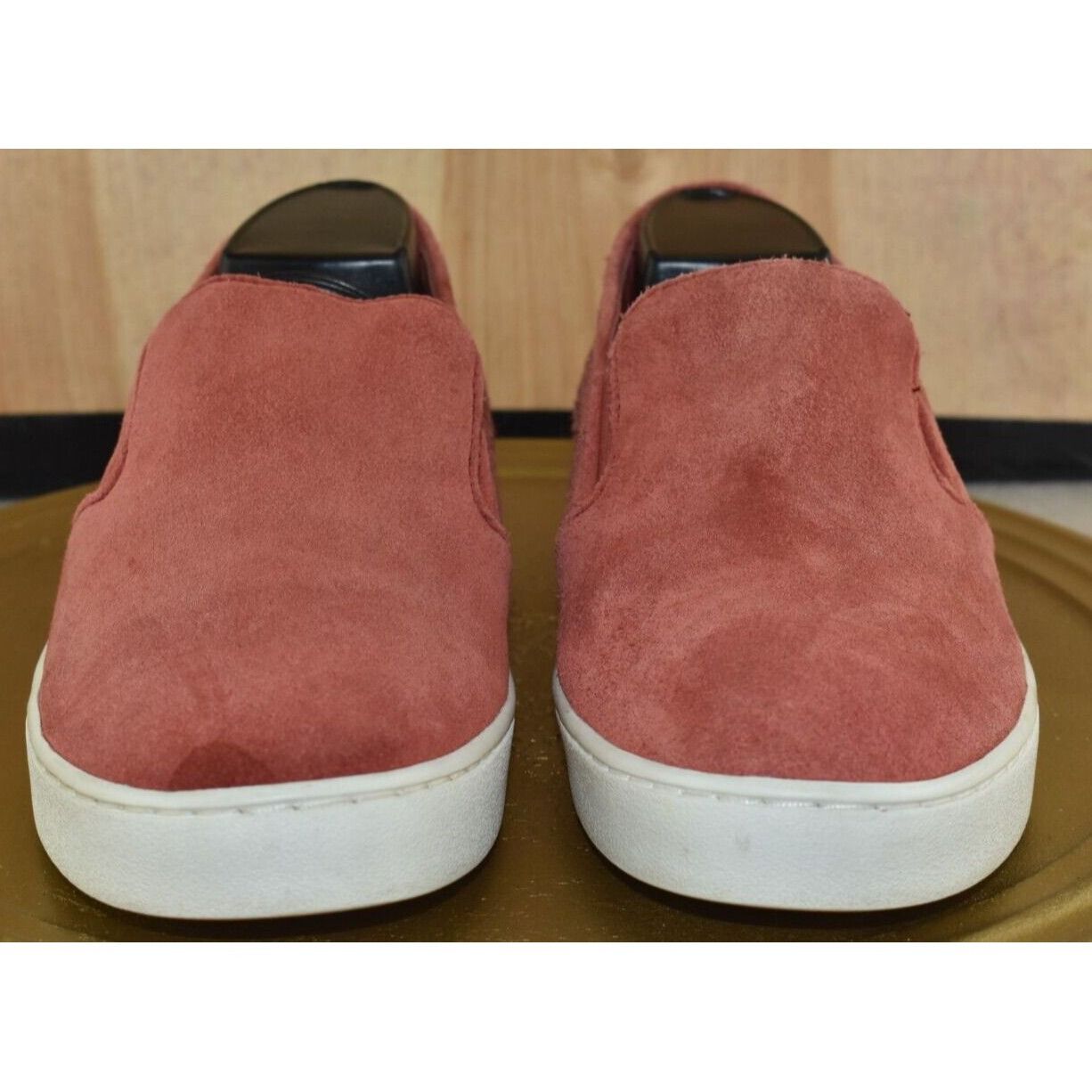 Michael Kors Michael Kors Womens Stevie Suede Red Slip On Boat Shoes Size Size US 8.5 / IT 38.5 - 3 Thumbnail