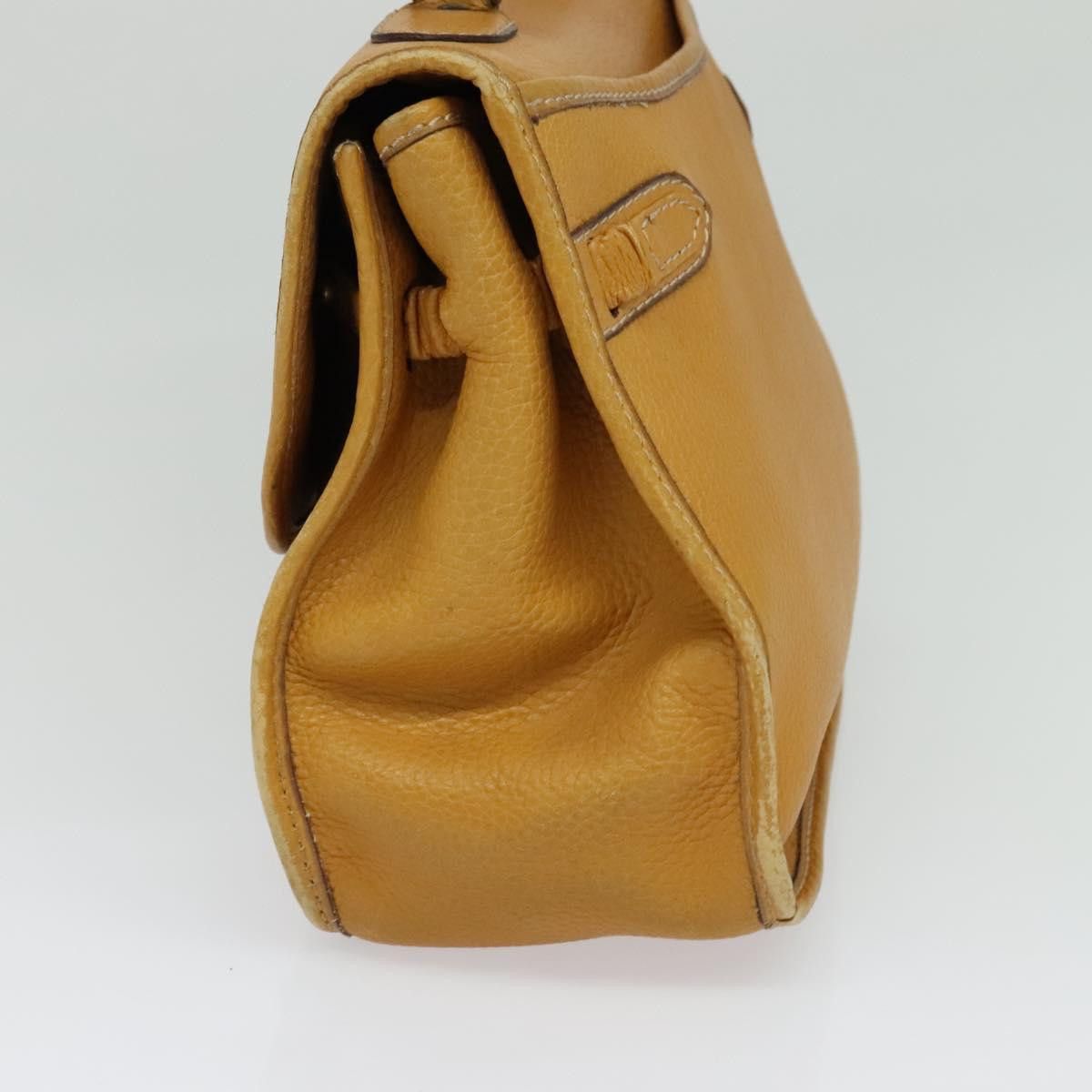 Celine CELINE Hand Bag Leather Yellow Size ONE SIZE - 5 Thumbnail