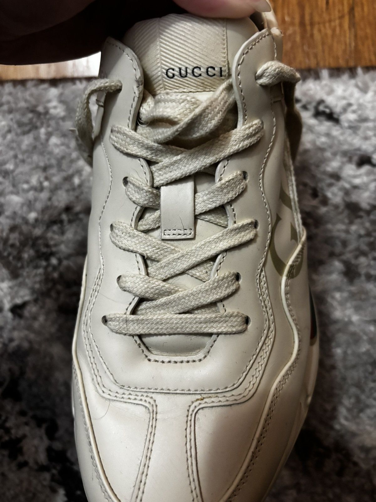 Gucci Womans Gucci Sneakers Size US 9.5 / IT 39.5 - 9 Thumbnail