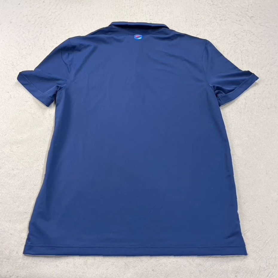 Vintage Extracurricular Four Aces LIV Golf Polo Shirt Mens S Blue Short Sleeve Button Collar Polo Shirt - Golf Sports Preppy Classic Mens Size US S / EU 44-46 / 1 - 5 Thumbnail
