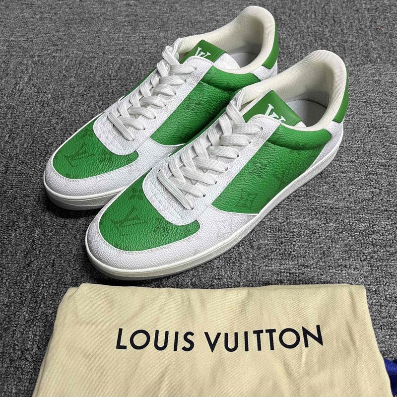 Louis Vuitton Louis Vuitton Rivoli Canvas Low-Top Sneakers -2508 Size US 8.5 / IT 38.5 - 1 Thumbnail