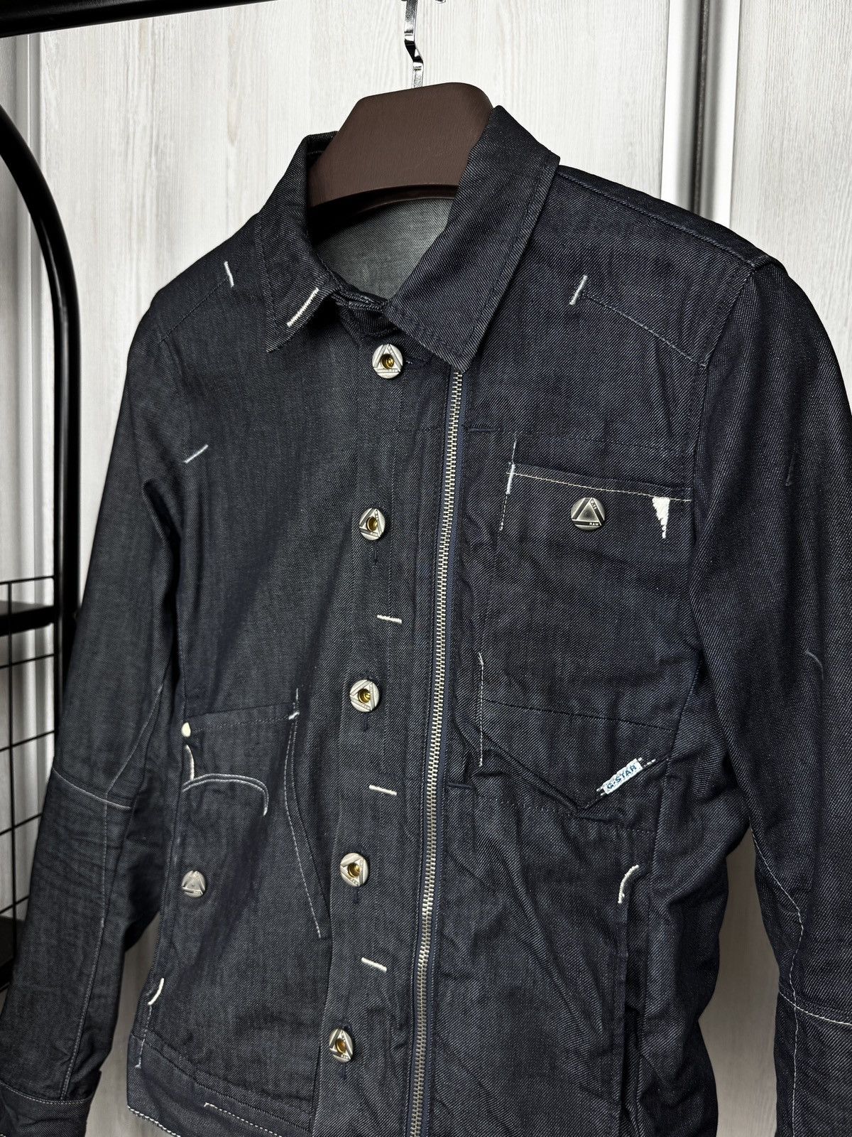 G-Star G-STAR ORGANIC Raw Alcatraz Denim Jacket Coat size S Size US S / EU 44-46 / 1 - 7 Thumbnail