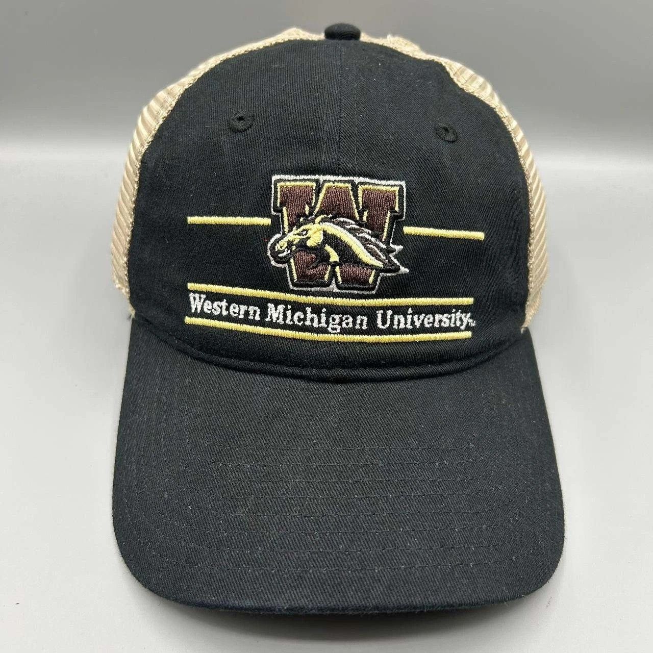 The Game Vintage Western Michigan Broncos NCAA Trucker Hat Snap Back Size ONE SIZE - 1 Thumbnail