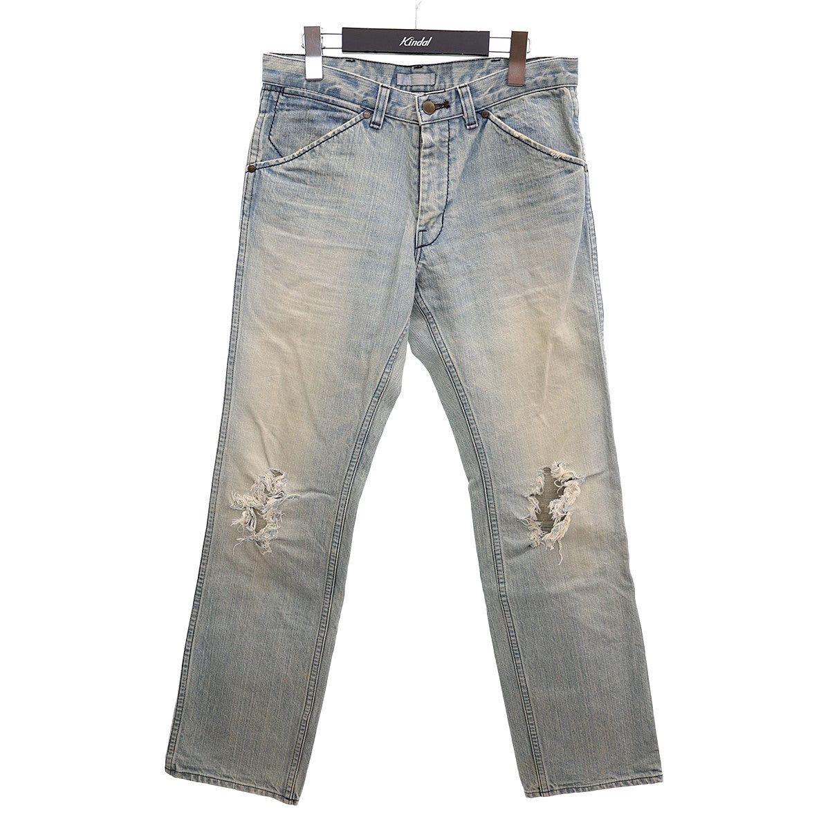 Number (N)ine Number (N)ine 02AW George period Mud -kako denim pants Size US 29 - 1 Thumbnail