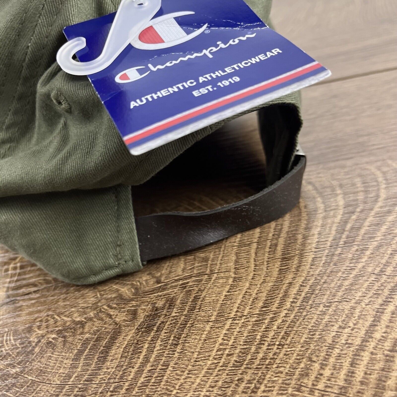 Champion Champion Green Hat Champion Brand Baseball Cap Adjustable Gr Size ONE SIZE - 10 Thumbnail
