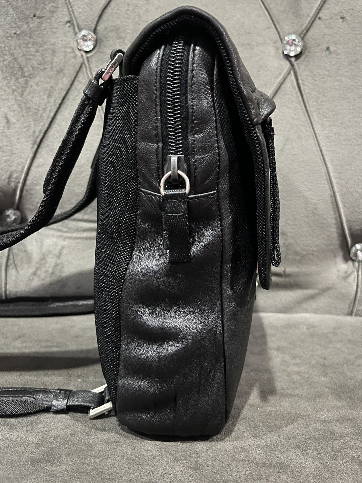 Leather × Prada Authentic PRADA Leather Backpack Size ONE SIZE - 7 Thumbnail