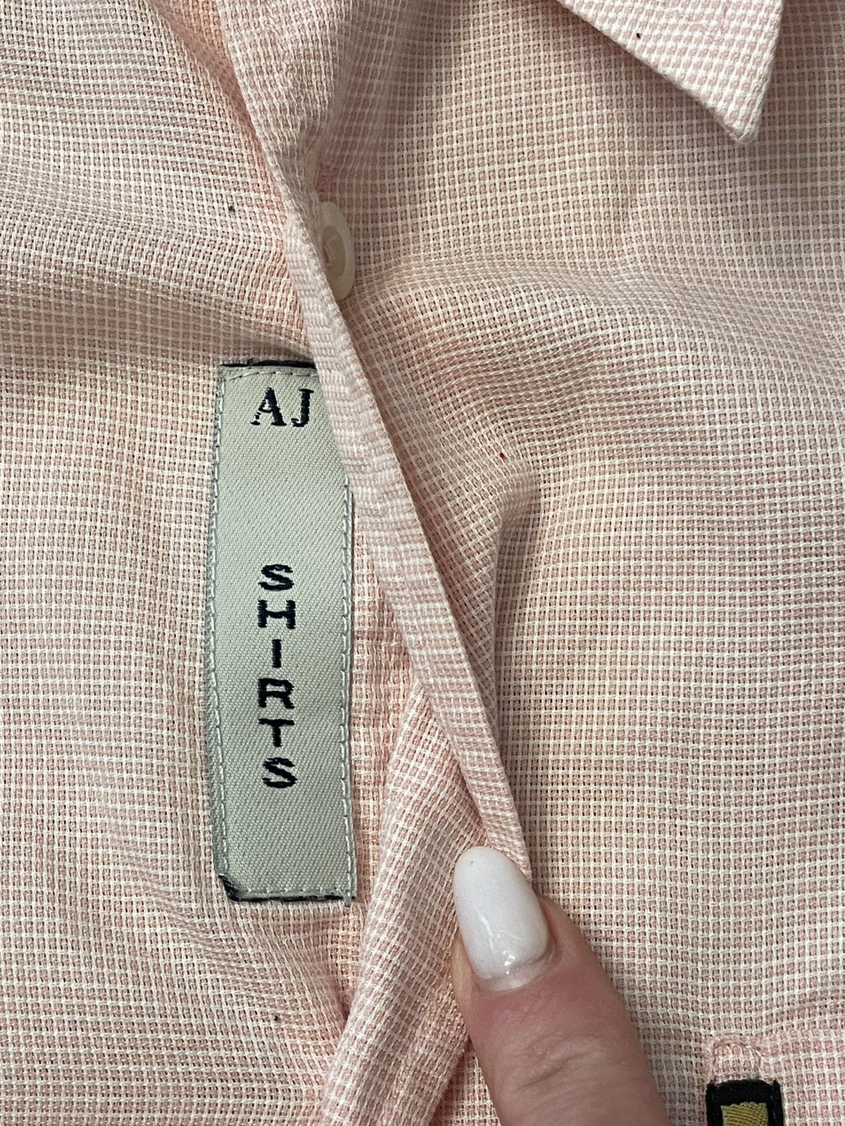 Armani Vintage Armani Jeans Shirt Mens Short Sleeve Button Up AJ Size US L / EU 52-54 / 3 - 9 Thumbnail