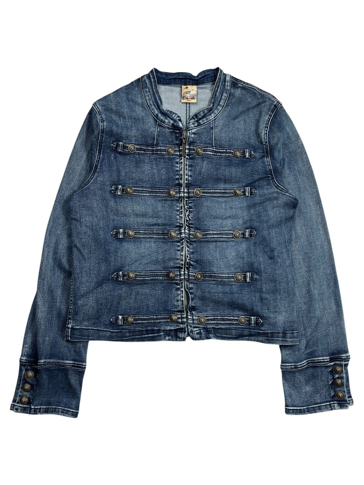 Hysteric Glamour 2000s Onado Paris - Napoleon Denim Jacket Size US M / EU 48-50 / 2 - 1 Thumbnail
