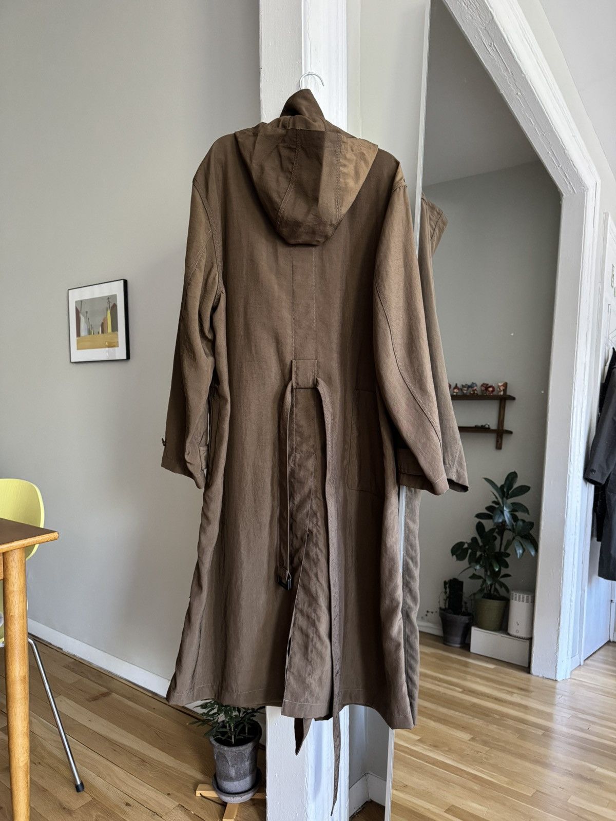 Lemaire Lemaire Rain Coat in Kobicha Brown SS22 Size US S / EU 44-46 / 1 - 3 Thumbnail