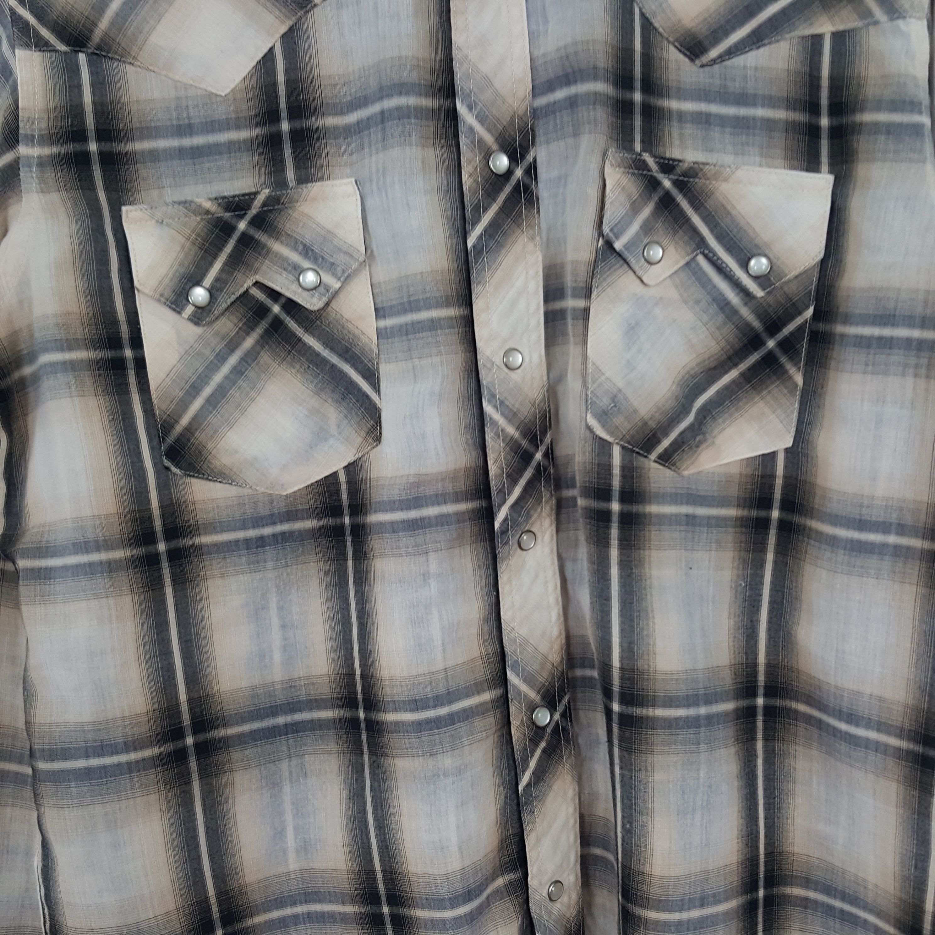 Vintage × Wrangler Vintage Wrangler Japan Button Up Flannel Size US L / EU 52-54 / 3 - 2 Thumbnail