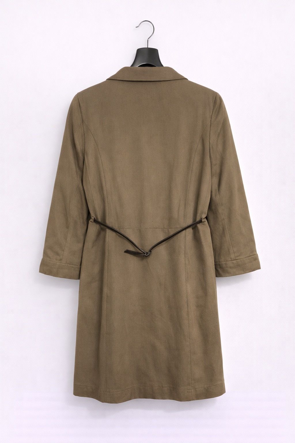 Vintage Comptoir des Cotonniers Khaki Cotton Linen French Workwear Size M / US 6-8 / IT 42-44 - 2 Thumbnail