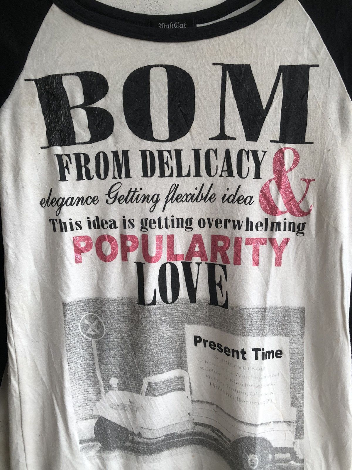 Japanese Brand Japanese Gothic Poem LongSleeve Rock Punk Style Size US M / EU 48-50 / 2 - 6 Thumbnail