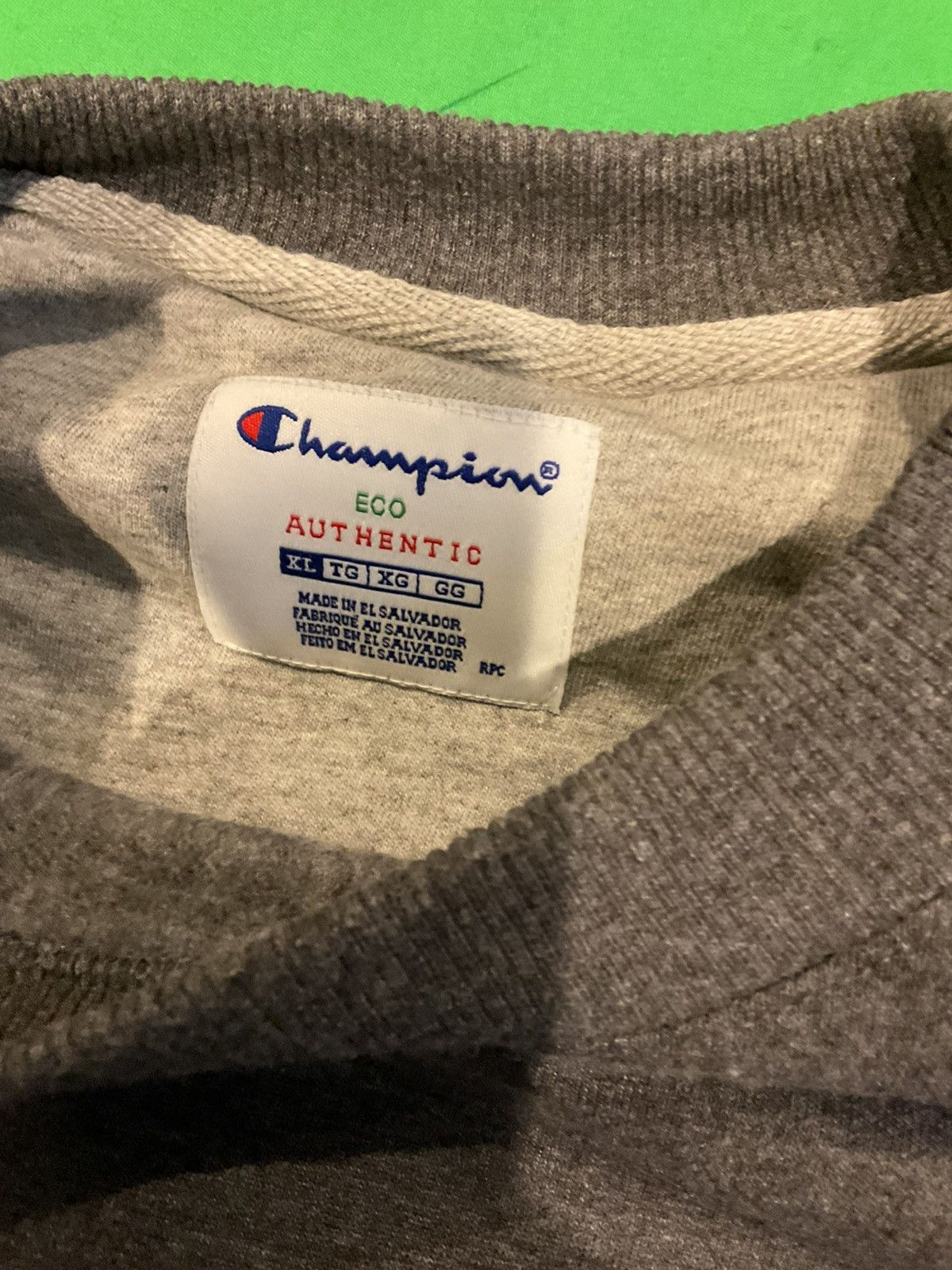 Champion × Vintage Vintage Champion crewneck sweatshirt Size US XL / EU 56 / 4 - 2 Thumbnail