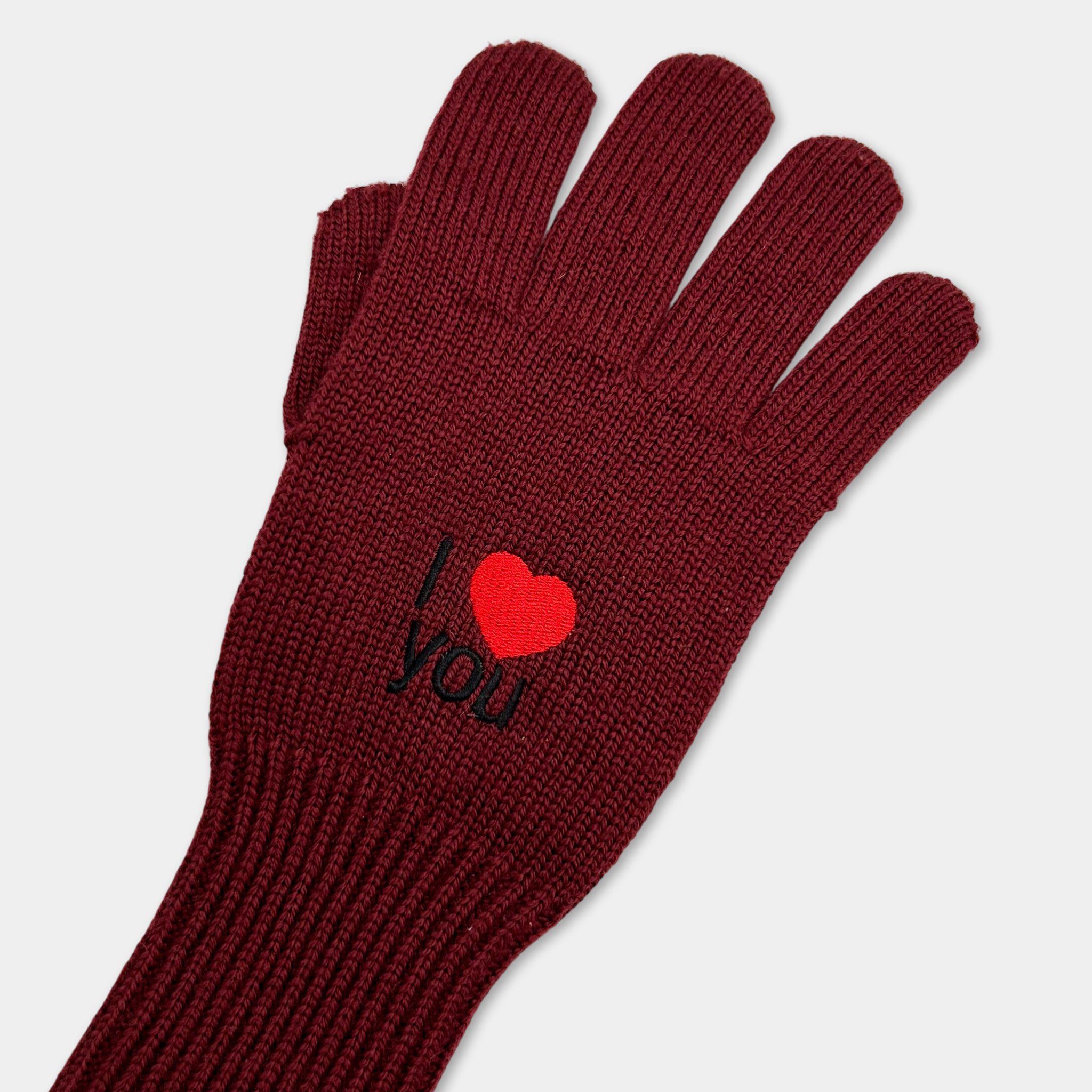 Raf Simons Raf Simons FW18 "I Love You" Gloves Size ONE SIZE - 2 Thumbnail