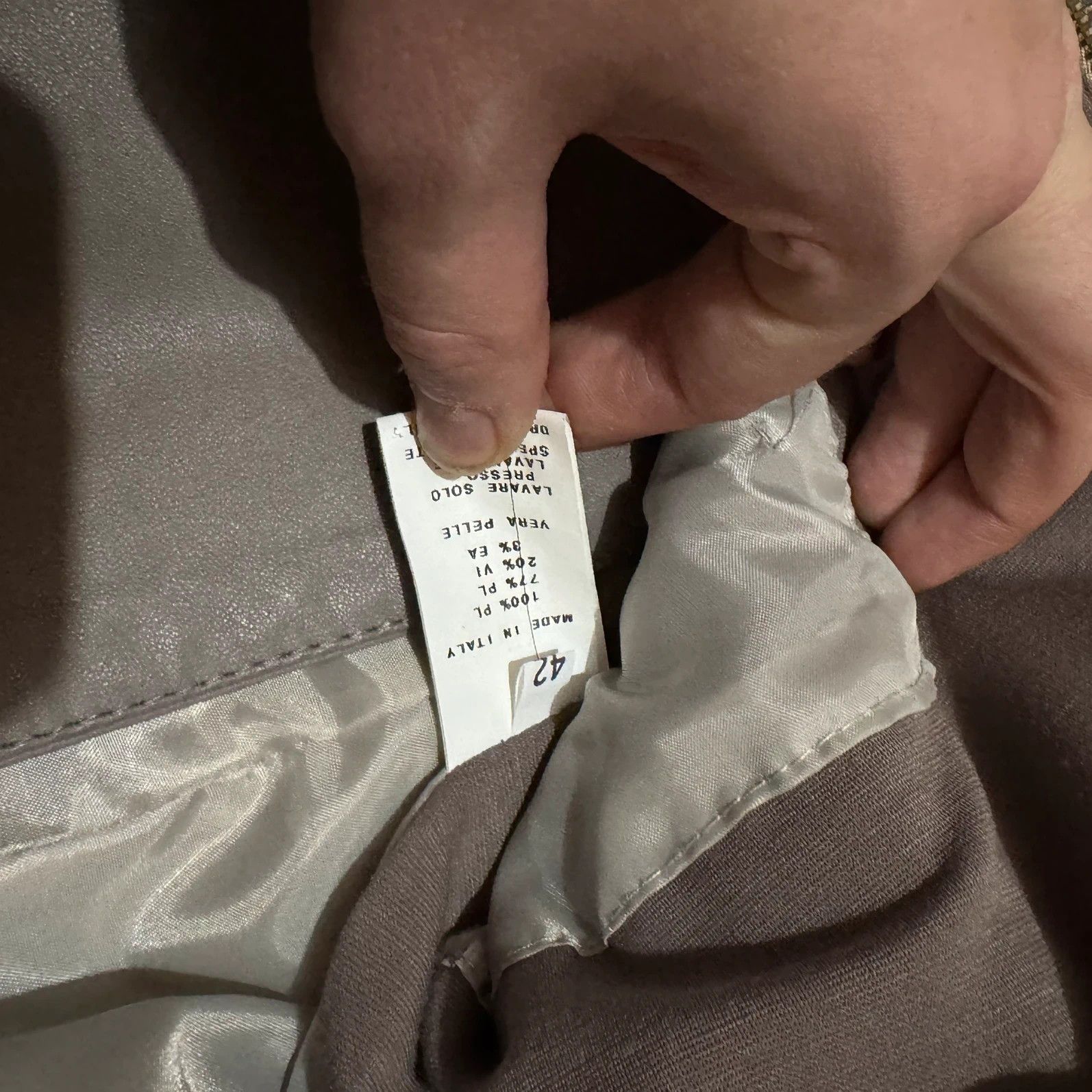 Other Rick Owens style leather jacket Size S / US 4 / IT 40 - 20 Thumbnail