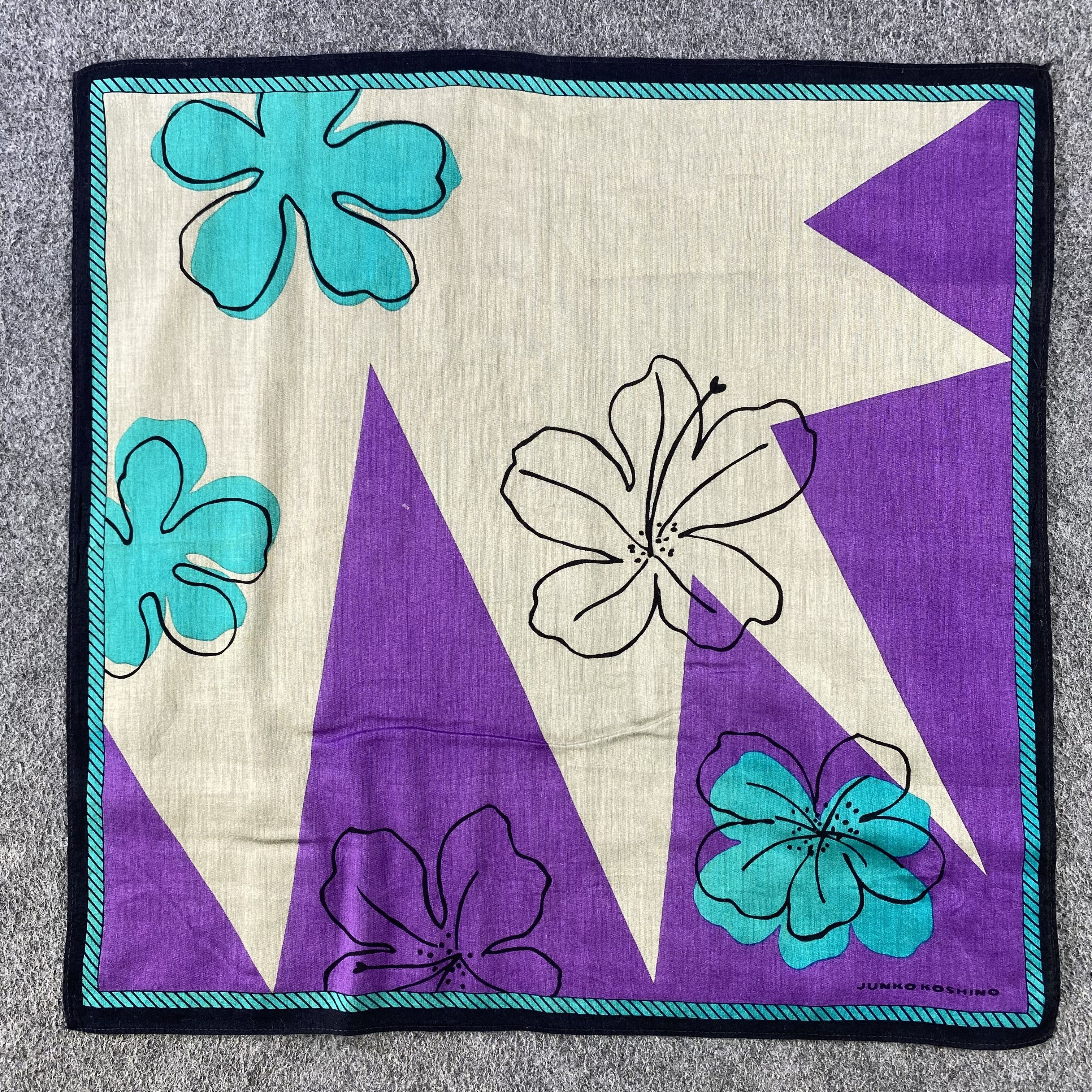 Mr. Junko Junko Koshino Handkerchief/Neckerchief/Bandana HC522 Size ONE SIZE - 1 Thumbnail