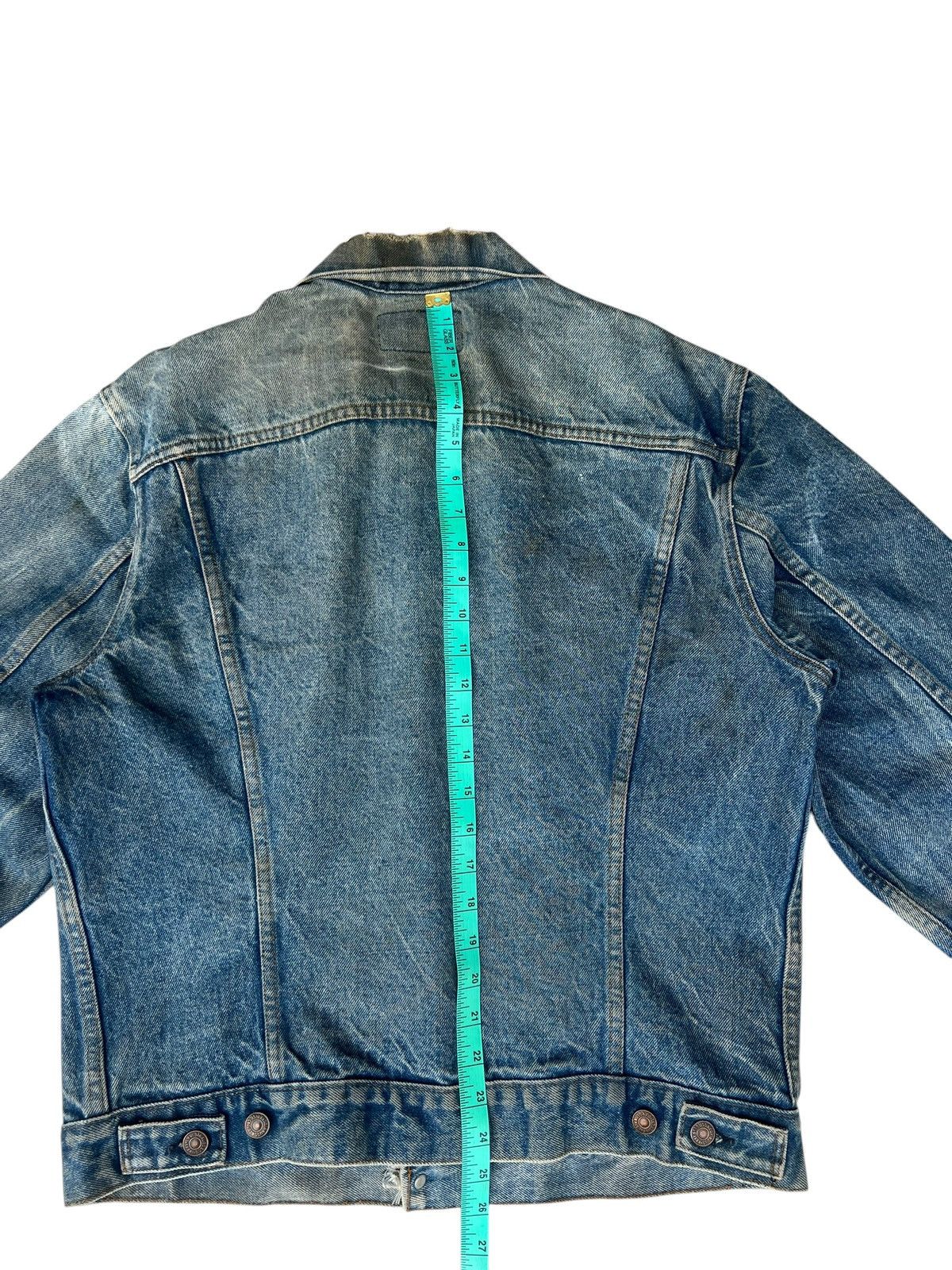 Levi's Trashed VTG 70s Levi’s Type 3 Distress Denim Trucker Jacket Size US L / EU 52-54 / 3 - 19 Thumbnail