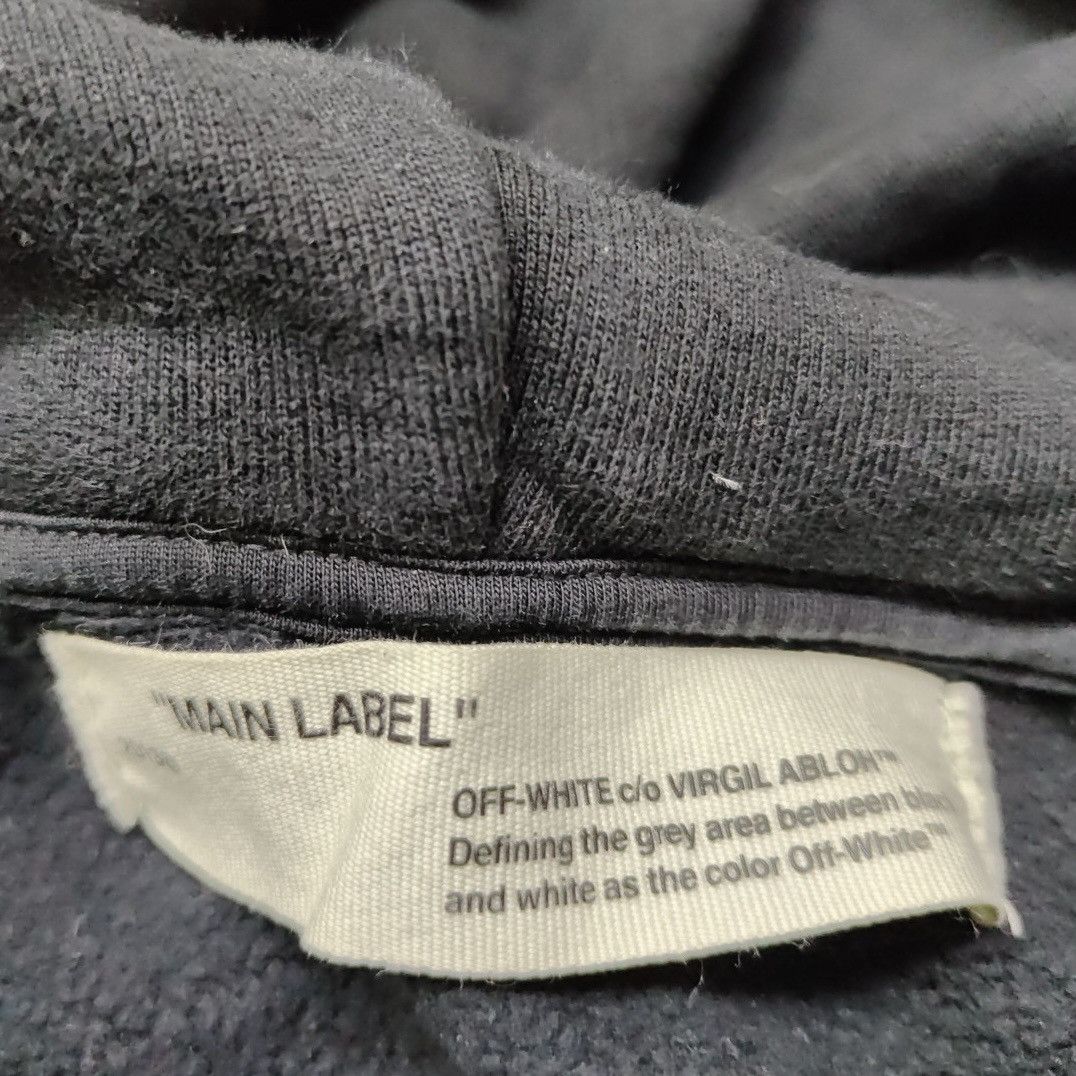 Off-White Off-White Caravaggio "Mirror Mirror" cropped hoodie Size XS / US 0-2 / IT 36-38 - 4 Thumbnail