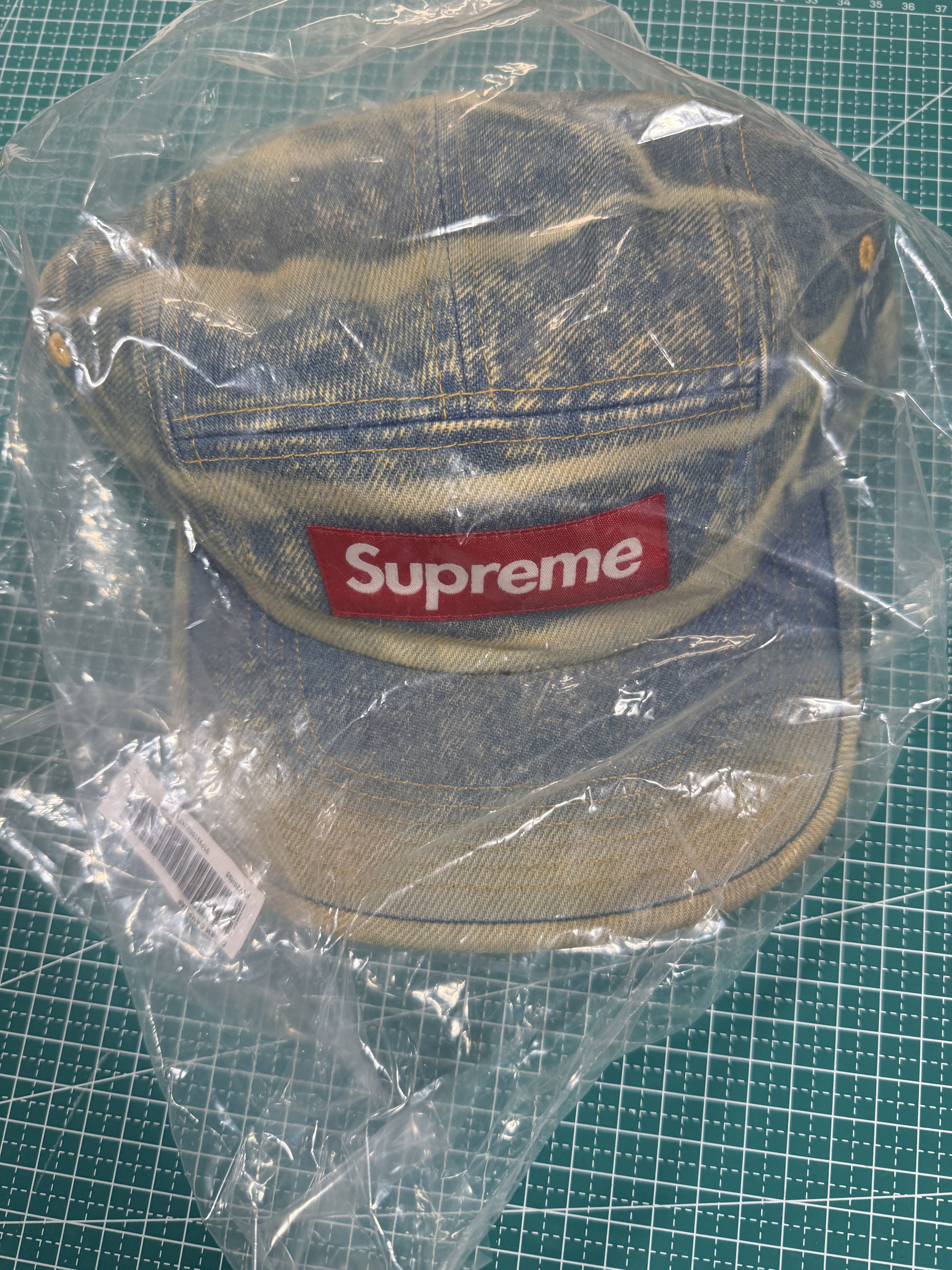 Supreme Supreme Denim Camp Cap (FW25) Washed Indigo Sz Adjustable Size ONE SIZE - 2 Thumbnail