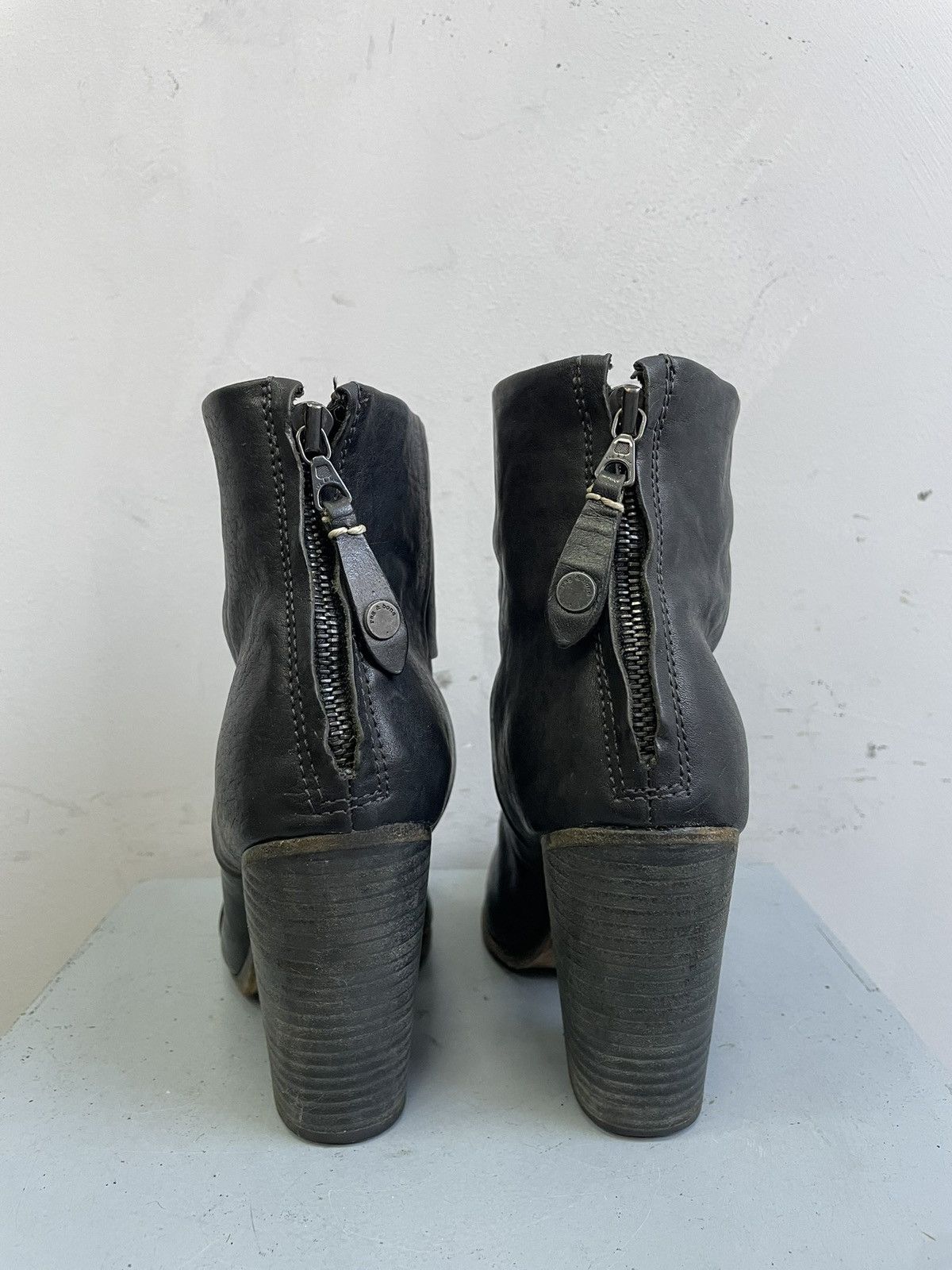 Rag & Bone Rag & Bone leather ankle boots vintage y2k rick owens style Size US 6 / IT 36 - 9 Thumbnail