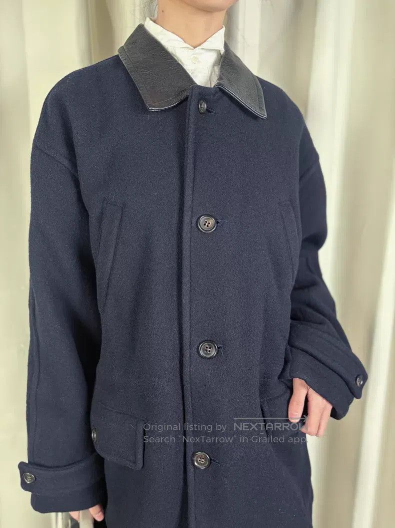 Comme des Garcons Comme des Garcons Vintage fur collar wool coat Size US M / EU 48-50 / 2 - 1 Thumbnail