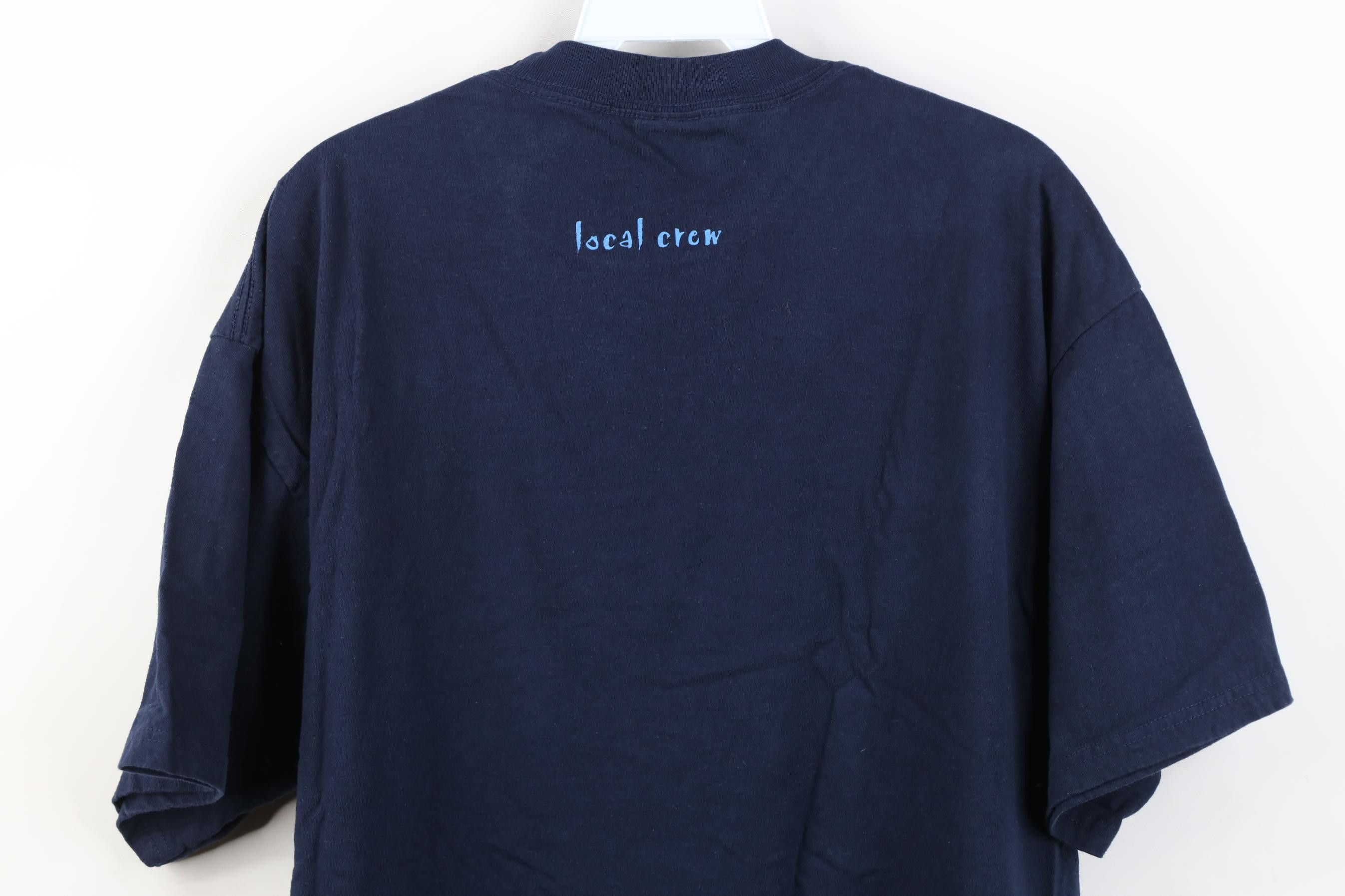 Vintage Vintage Y2K Local Crew 2001 Tour Melissa Band T-Shirt Size US XL / EU 56 / 4 - 14 Thumbnail