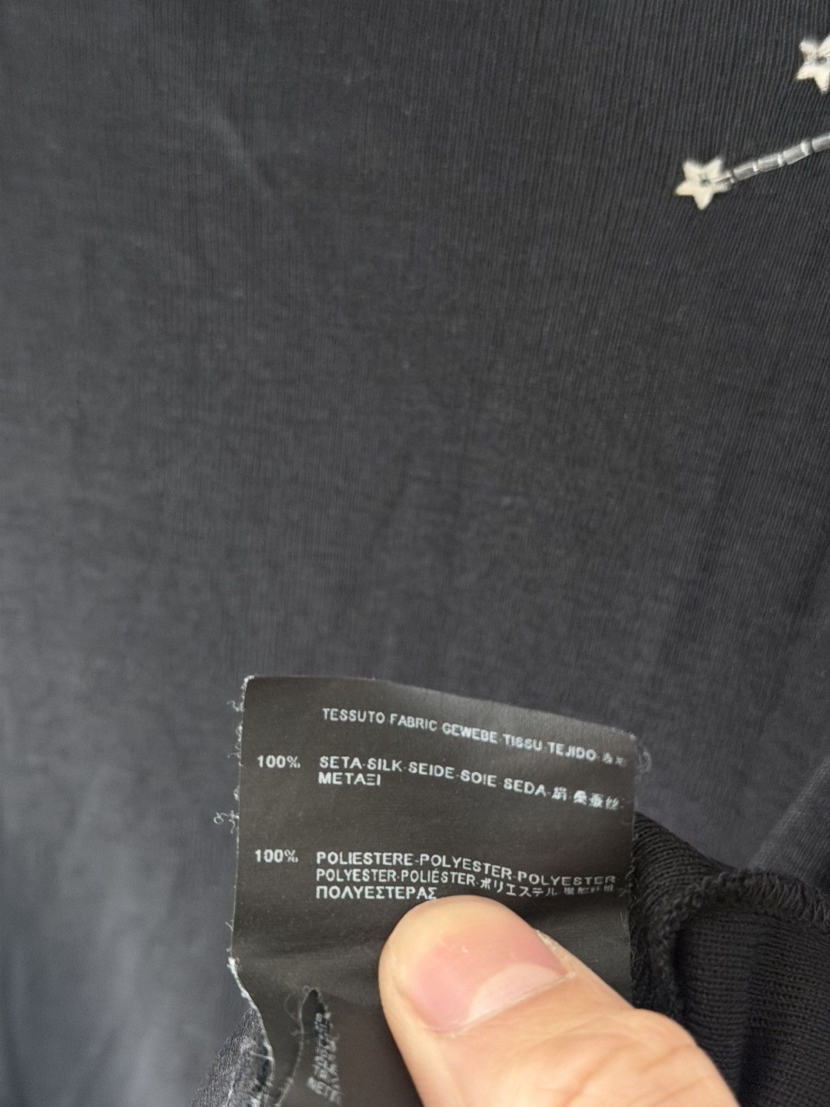 Saint Laurent Paris SS15 Starburst Silk Tank S Size US S / EU 44-46 / 1 - 7 Thumbnail