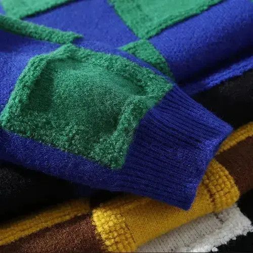 Japanese Brand × Vintage Hip Hop Plaid Knitted Sweaters Mens Size US M / EU 48-50 / 2 - 3 Thumbnail