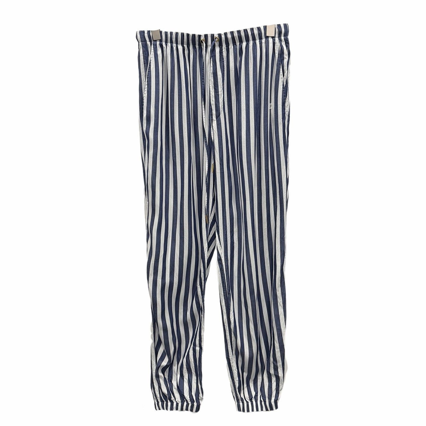 Celine Celine Striped Drawstring Pants Size 40 Size 28" / US 6 / IT 42 - 1 Thumbnail