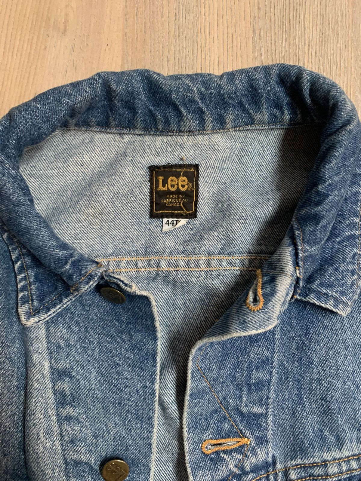 Lee Lee denim jacket 70’s 80’s canada Size US L / EU 52-54 / 3 - 7 Thumbnail