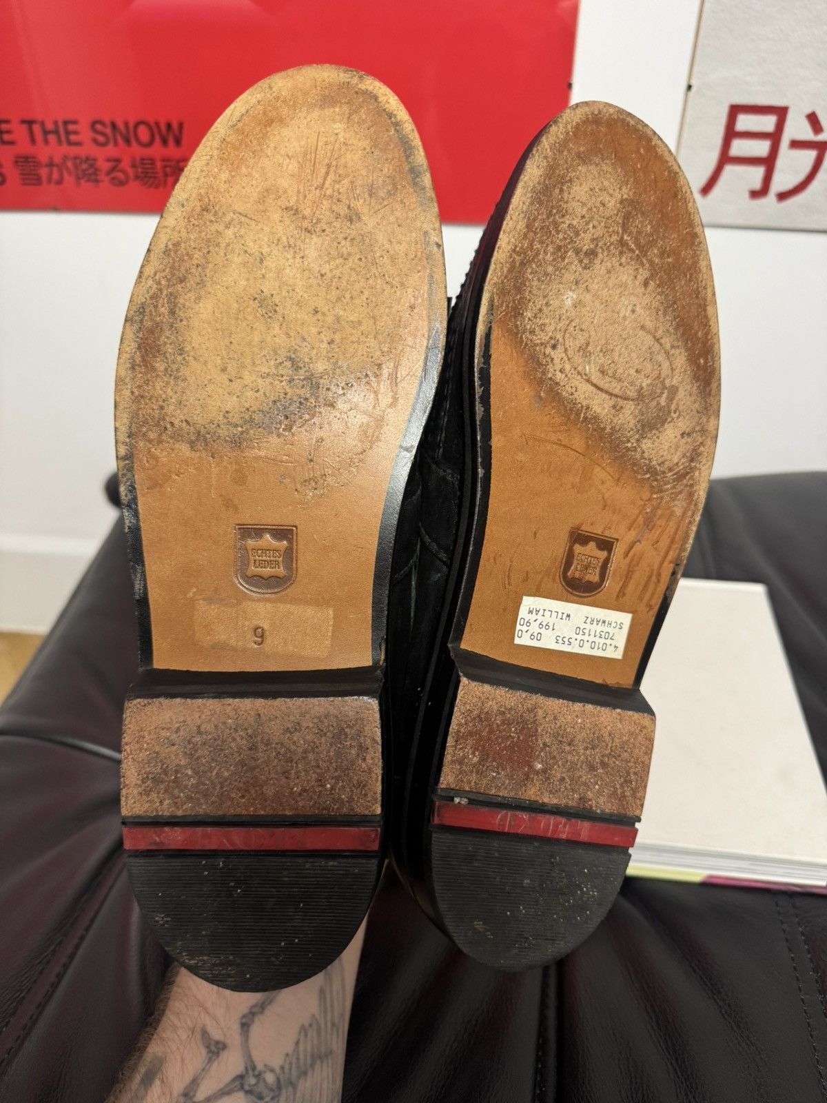 Leather Rare Vintage Avant Garde Platform Derby Boots Grail Loafers Size US 9 / EU 42 - 7 Thumbnail