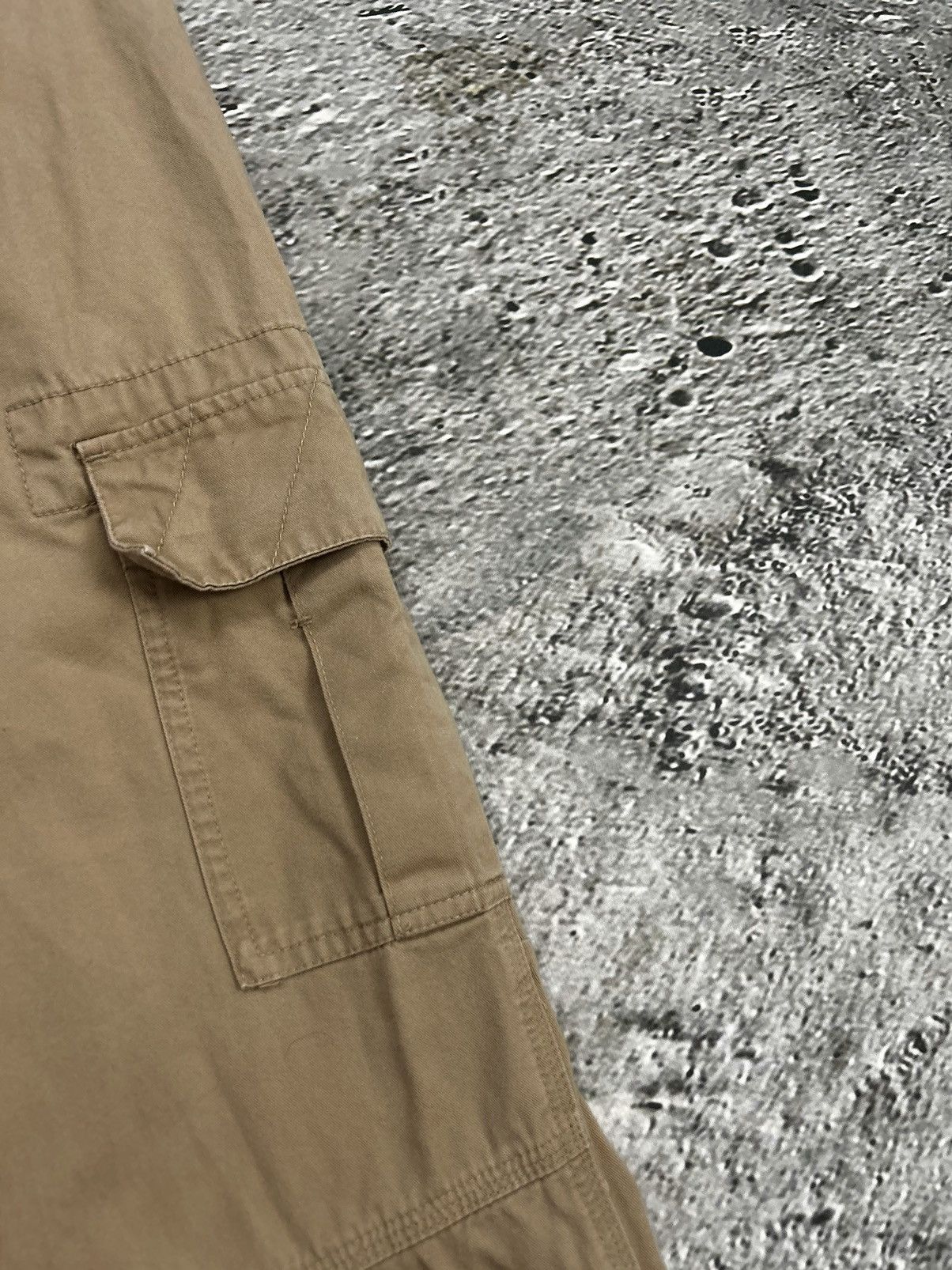 Adidas × Vintage Adidas vintage cargo pants beige workwear Size US 32 / EU 48 - 10 Thumbnail