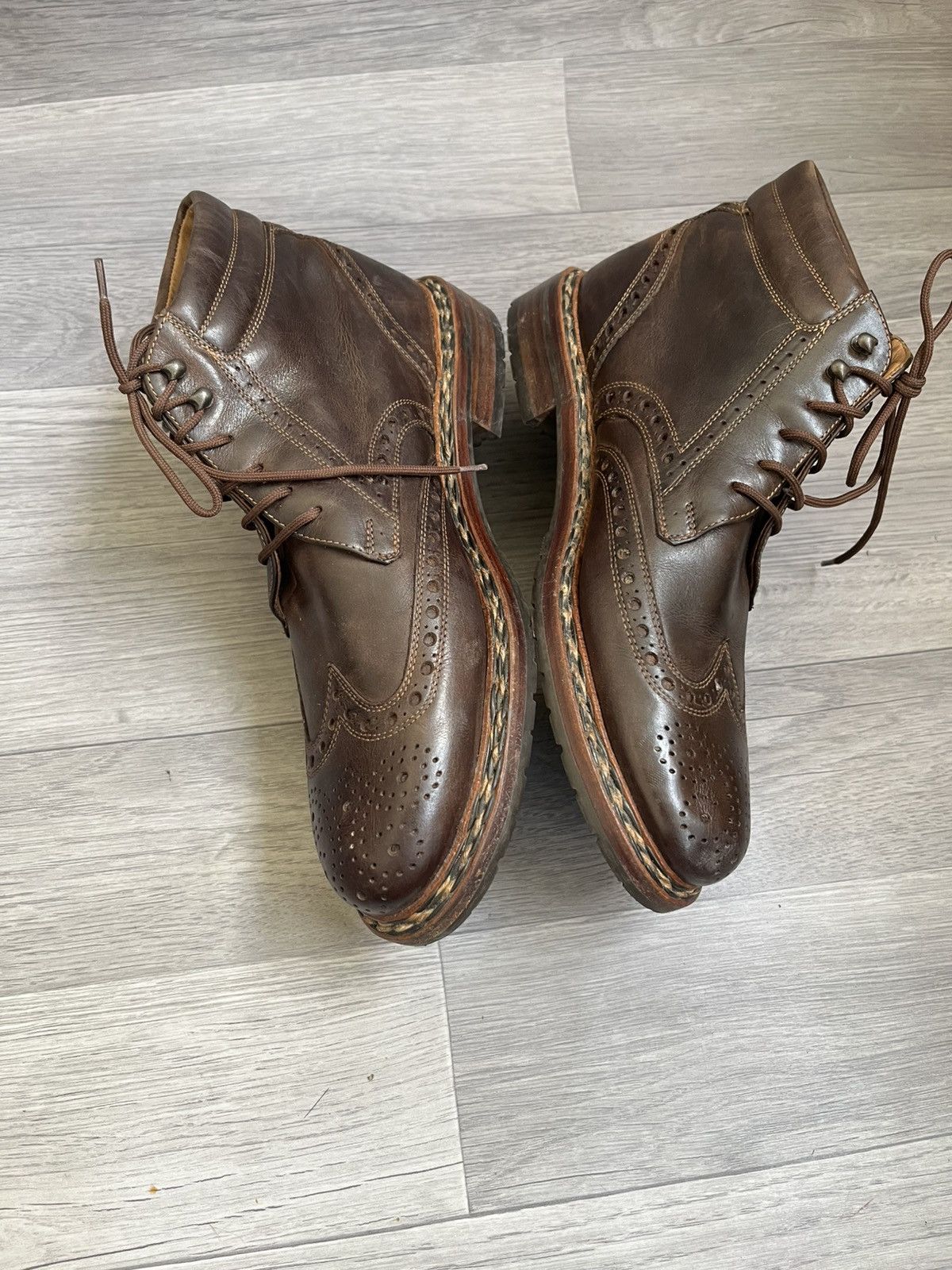 Heinrich Dinkelacker Heinrich dinkelacker brouge ankle boots sz uk 8 Size US 9 / EU 42 - 10 Thumbnail