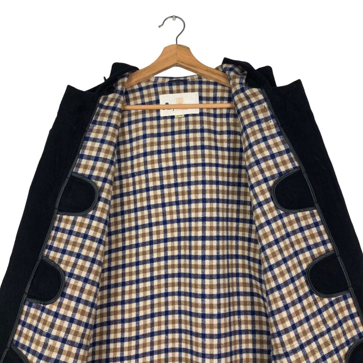 Aquascutum 🔥Vintage Long Duffle Jacket Aquascutum Wool Tartan Lining Size US M / EU 48-50 / 2 - 16 Thumbnail