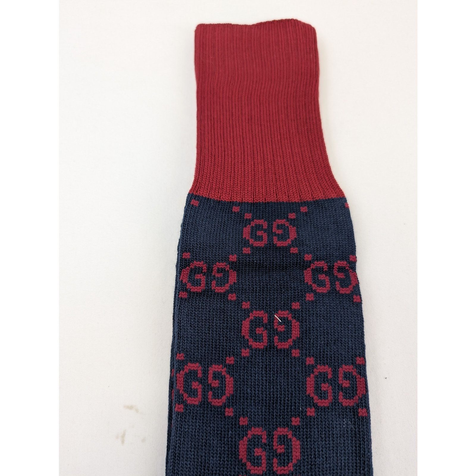 Gucci o1rshd1 Size: M / Long Socks in Navy/Red Size ONE SIZE - 9 Thumbnail