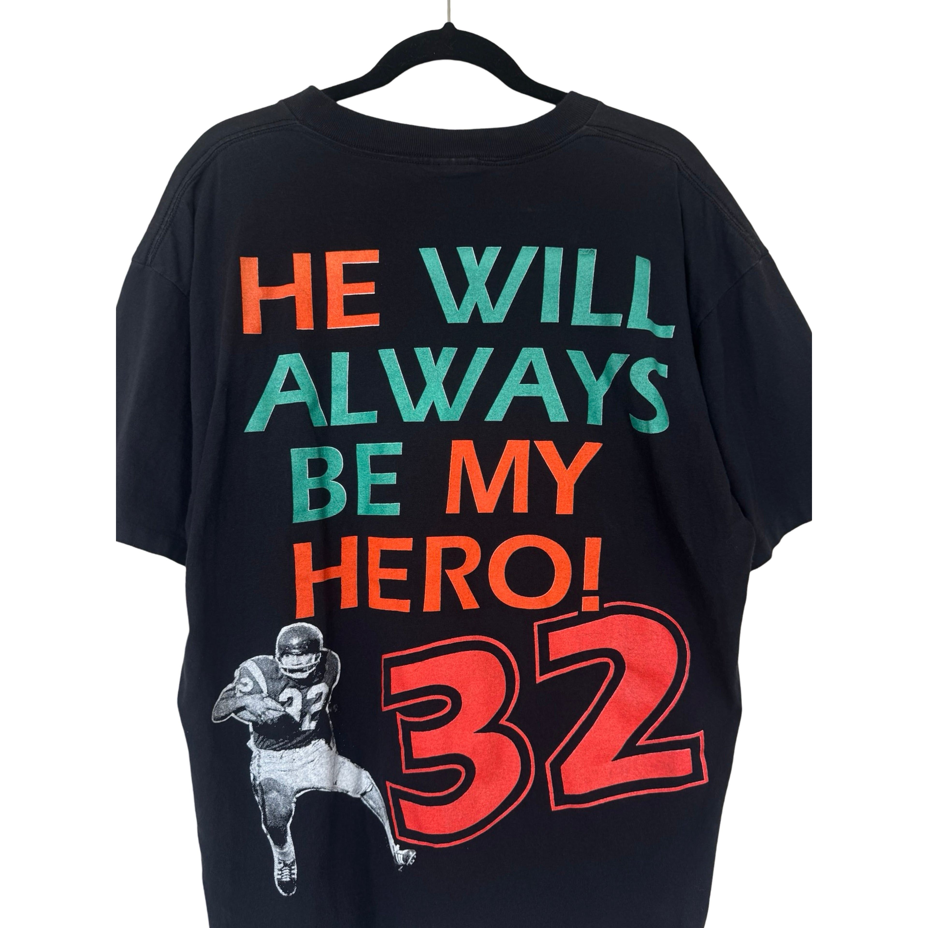 Vintage OJ Simpson He Will Always Be My Hero Tee Size US XL / EU 56 / 4 - 6 Thumbnail