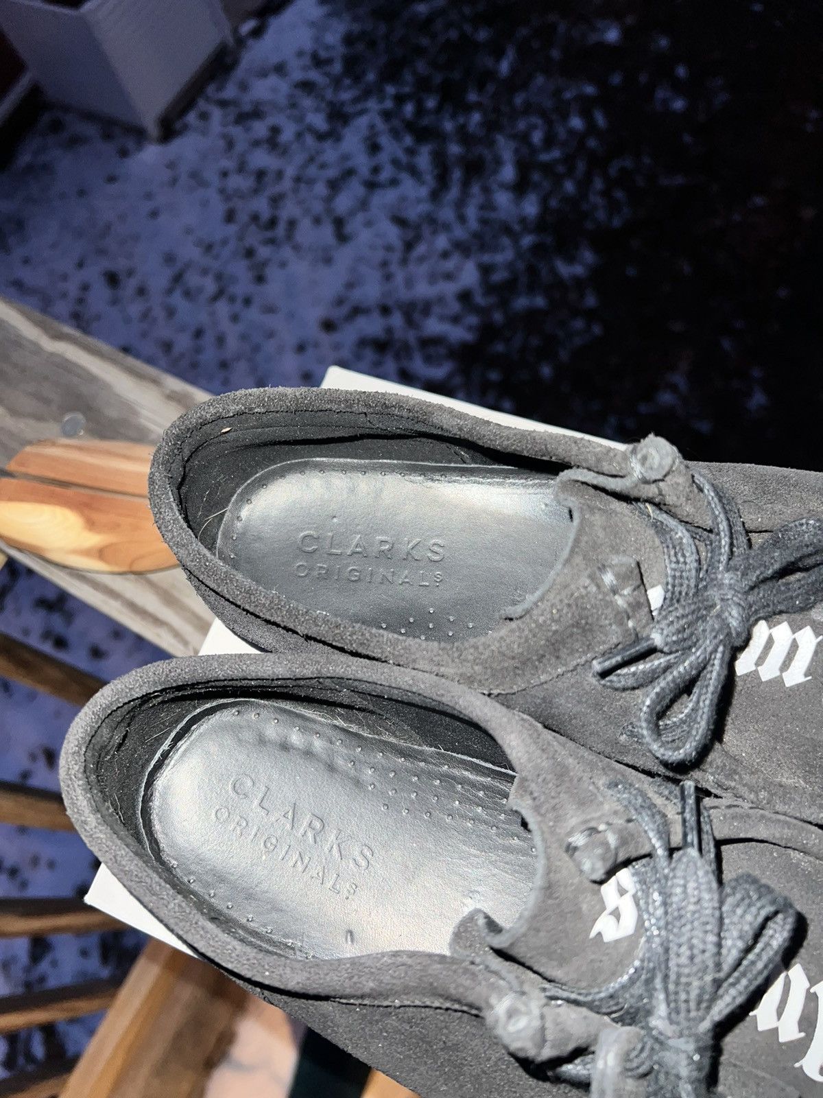 Clarks × Palm Angels Clarks Palm Angels Suede Wallabees Black Boots Size 13 Size US 13 / EU 46 - 9 Thumbnail