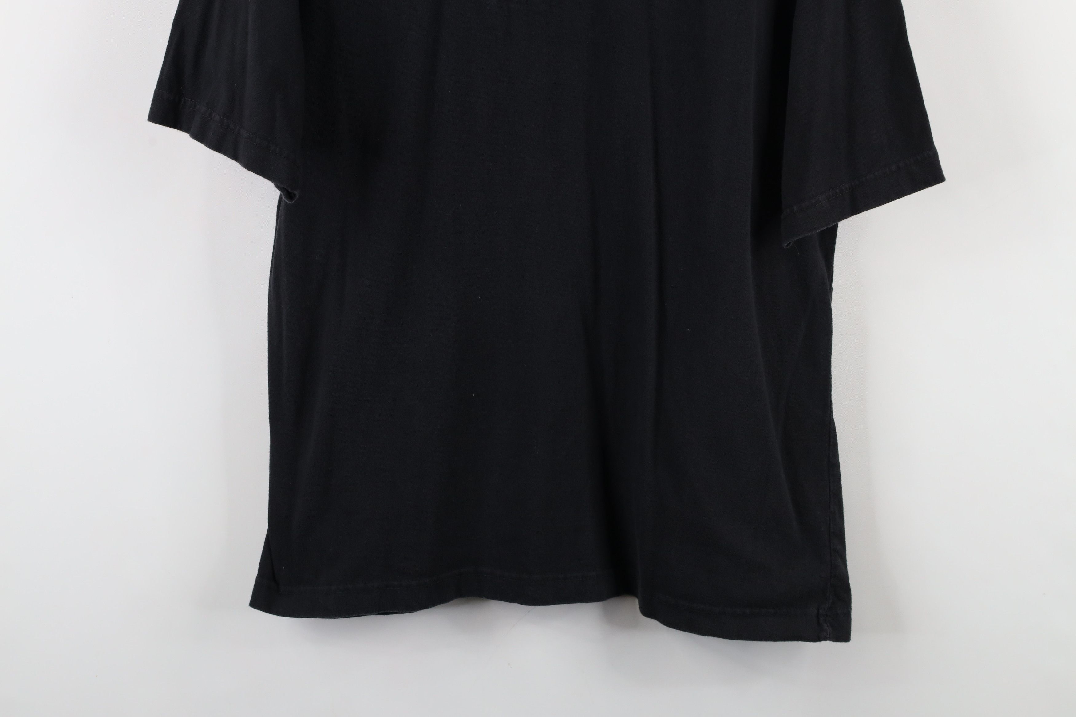 Vintage Vintage 90s Streetwear Short Sleeve Henley T-Shirt Black Size US L / EU 52-54 / 3 - 3 Thumbnail