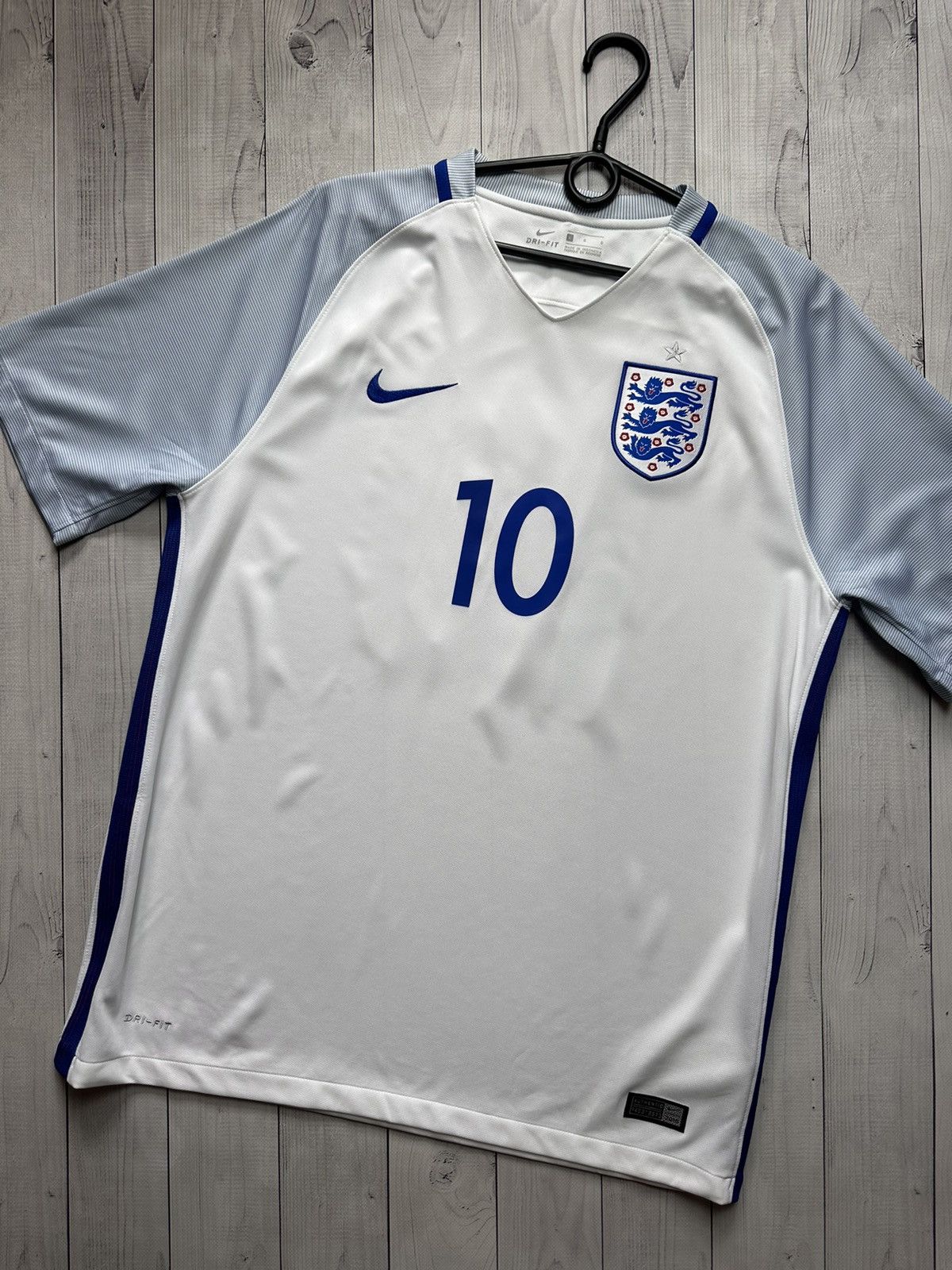 Nike × Vintage Vintage England soccer jersey size L 10 player U21 rare Size US L / EU 52-54 / 3 - 3 Thumbnail