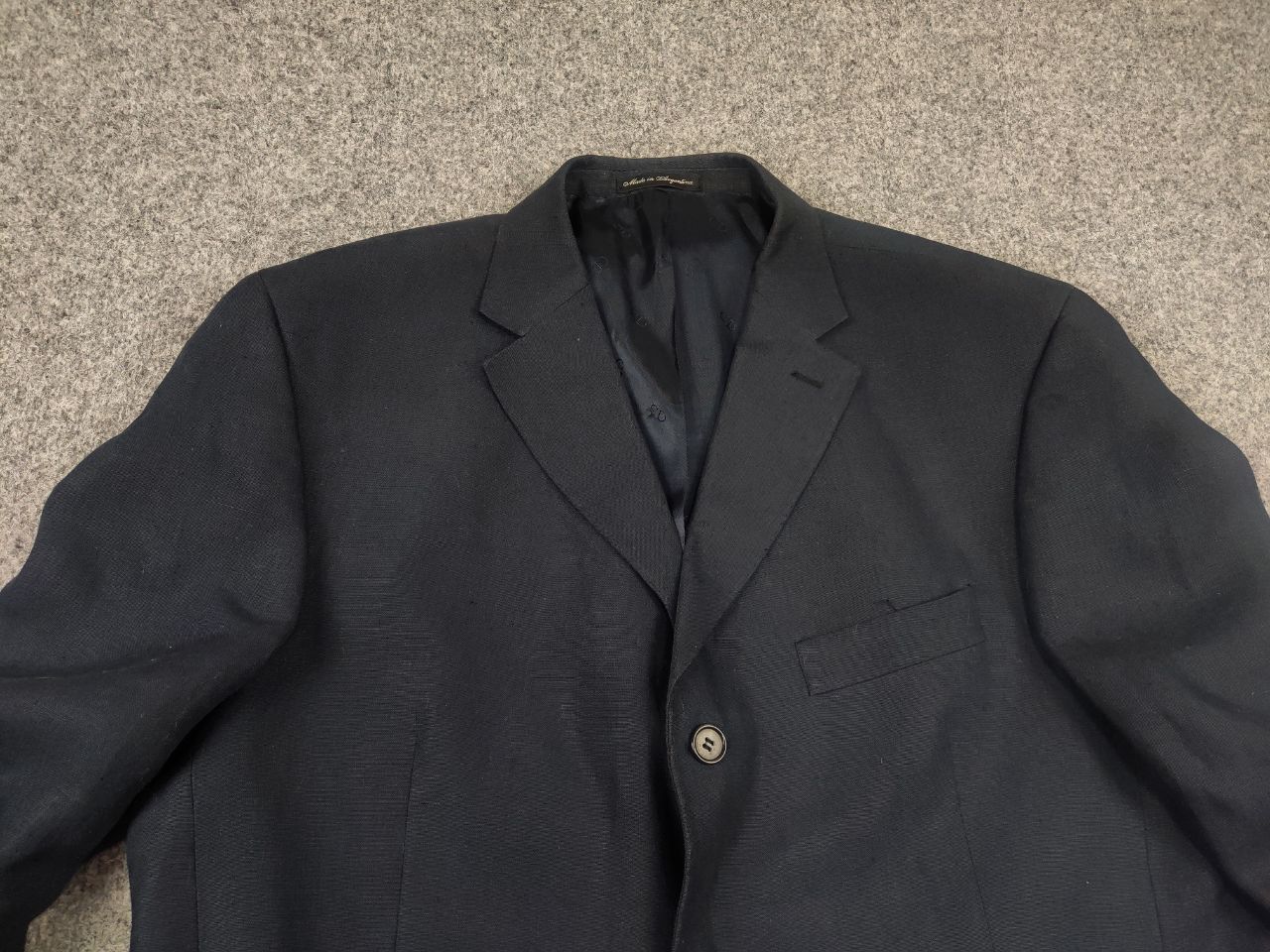 Christian Dior Monsieur Vintage 90's Dior Pure Linen Classic Suit Mens Blazer Jacket Size US XL / EU 56 / 4 - 5 Thumbnail