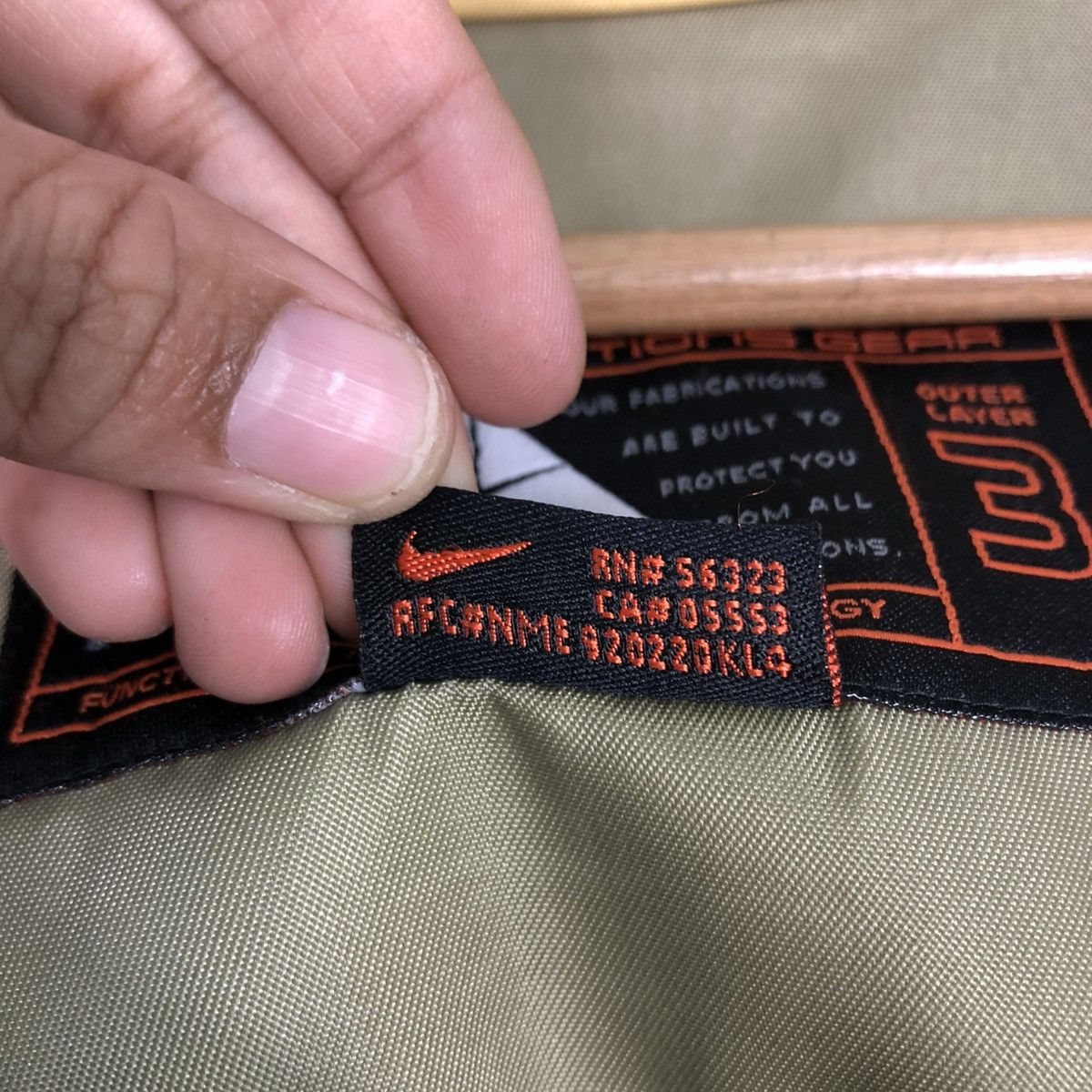 Nike ACG 🔥VINTAGE ZIPPER JACKET NIKE ACG 3 OUTER LAYER Size US L / EU 52-54 / 3 - 23 Thumbnail