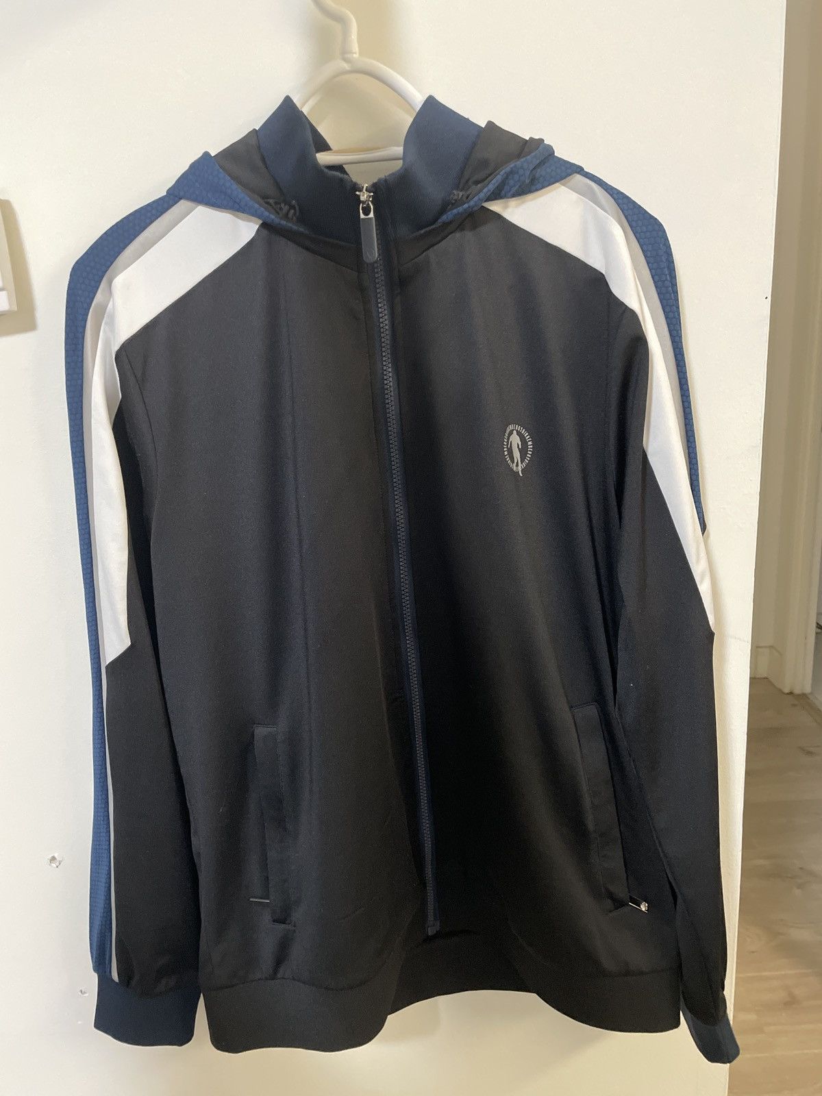 Dirk Bikkembergs hooded track jacket