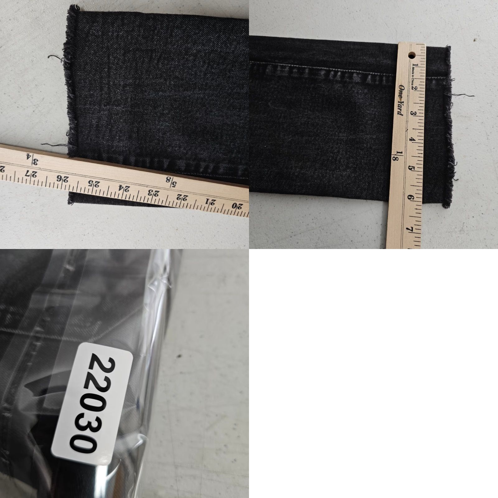 Levi's Levi's Jeans Slim 511 Mens 29x26 Black Distressed Stretch Denim 5-Pocket Size US 29 - 9 Thumbnail