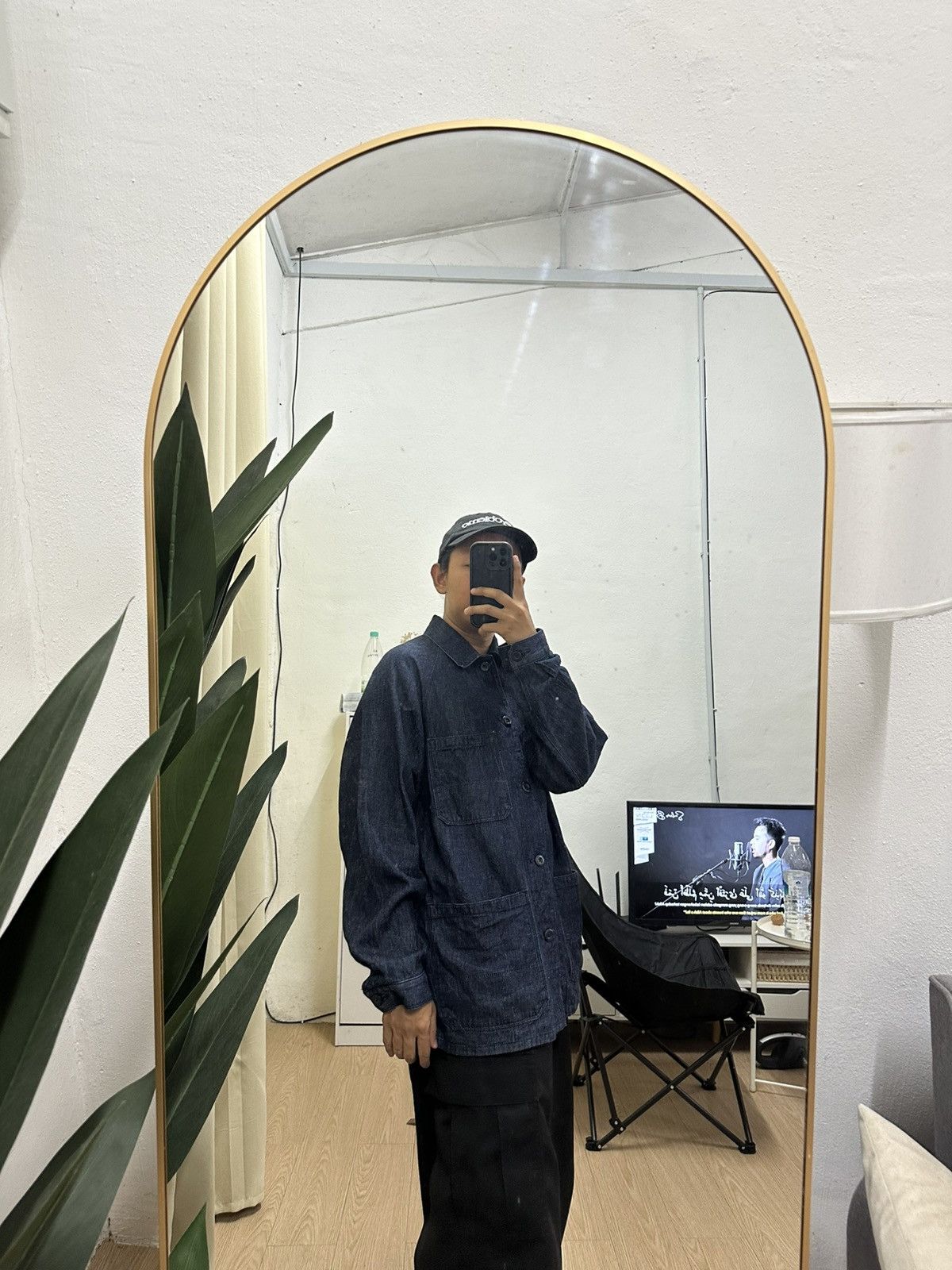 Beauty Beast × Uniqlo Rare Uniqlo Aesthetic Utility Denim Jacket Size US L / EU 52-54 / 3 - 10 Thumbnail