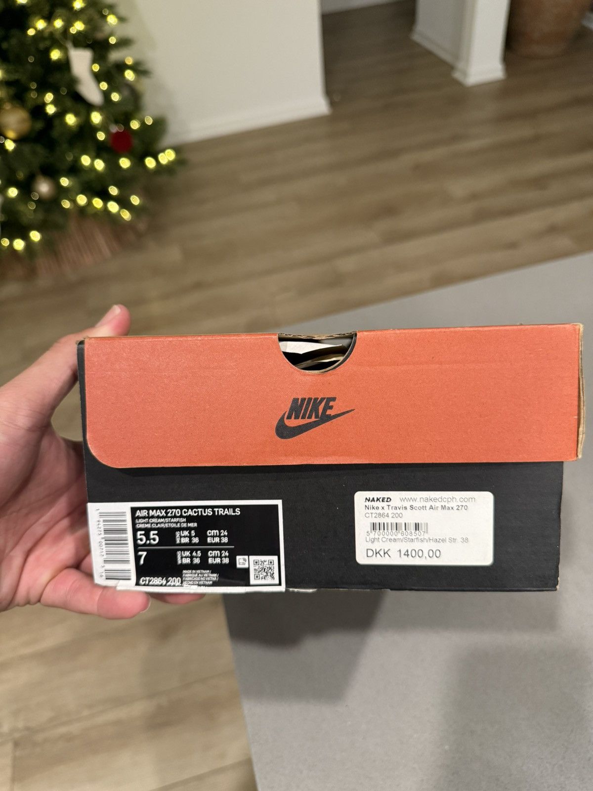 Travis Scott Air max 270 cactus trails Size US 5.5 / EU 38 - 5 Thumbnail